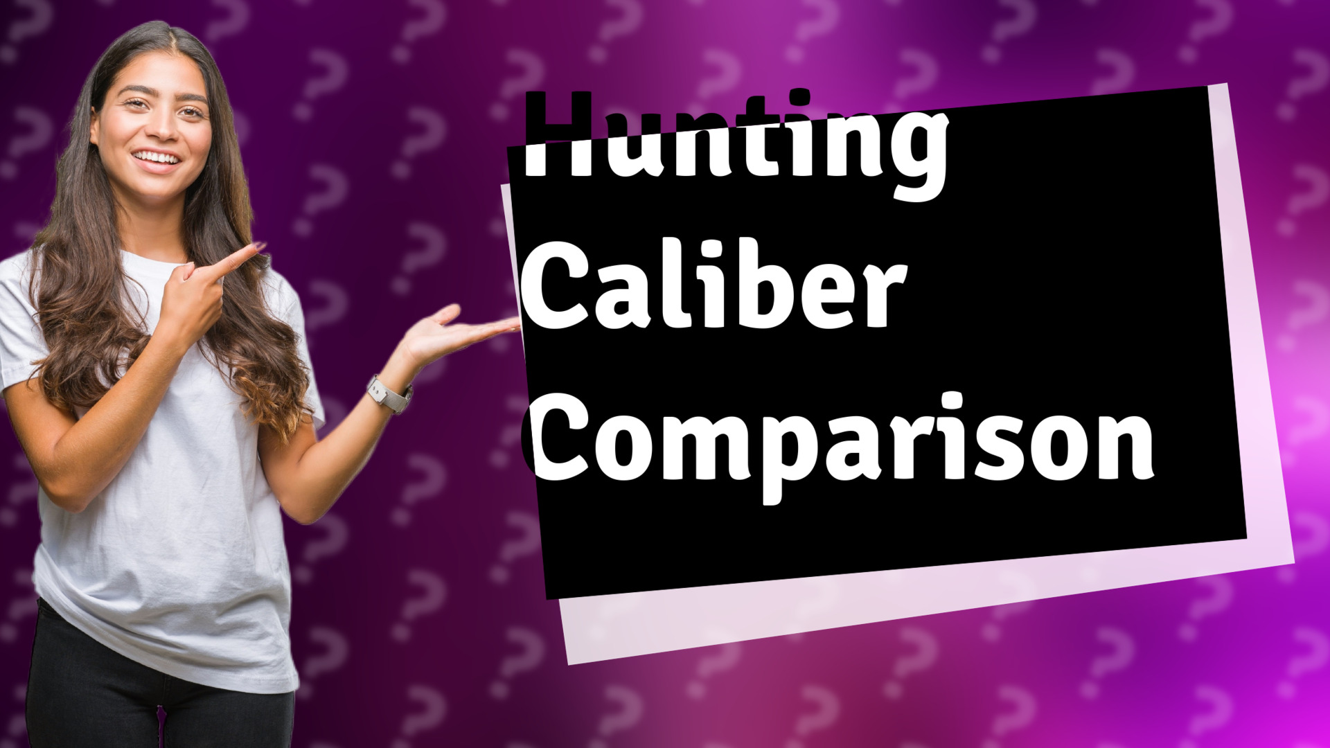 Hunting Caliber Comparison