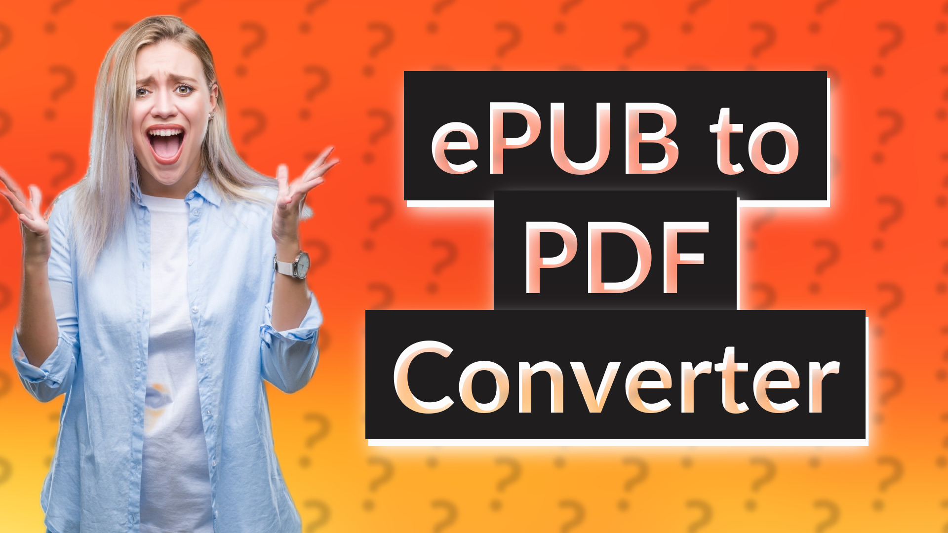 ePUB to PDF Converter