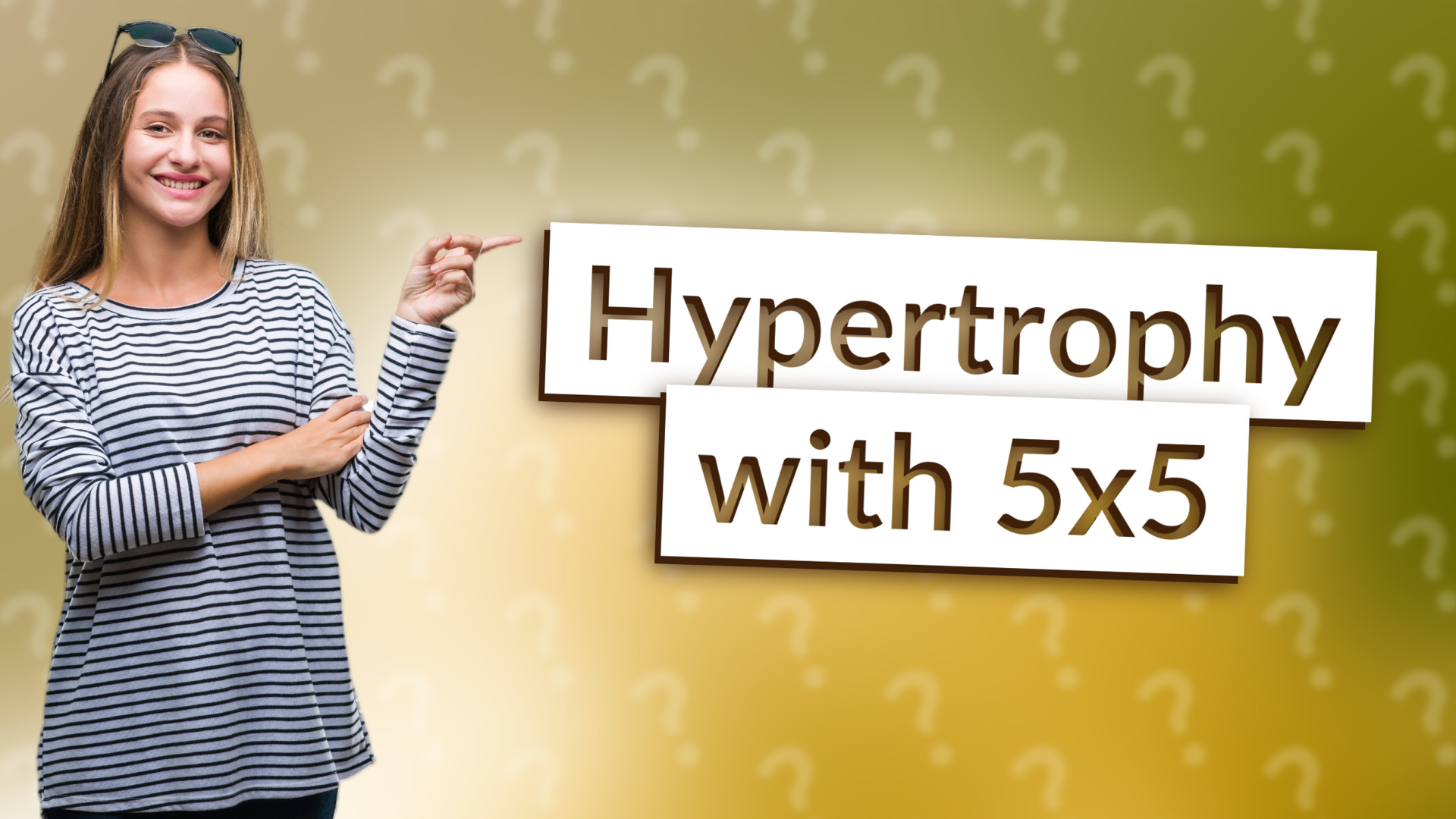 Hypertrophy with 5x5