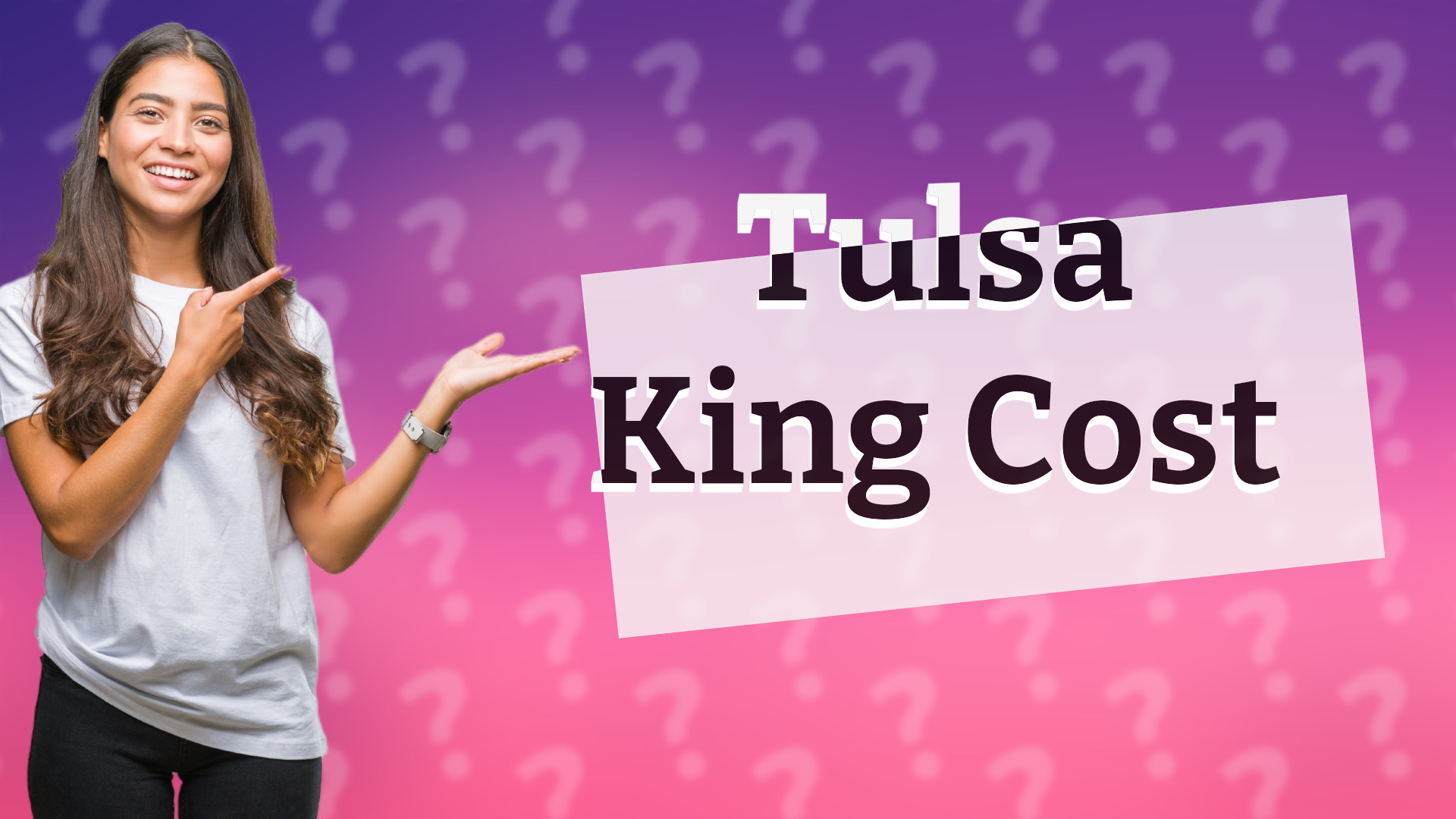 Tulsa King Cost