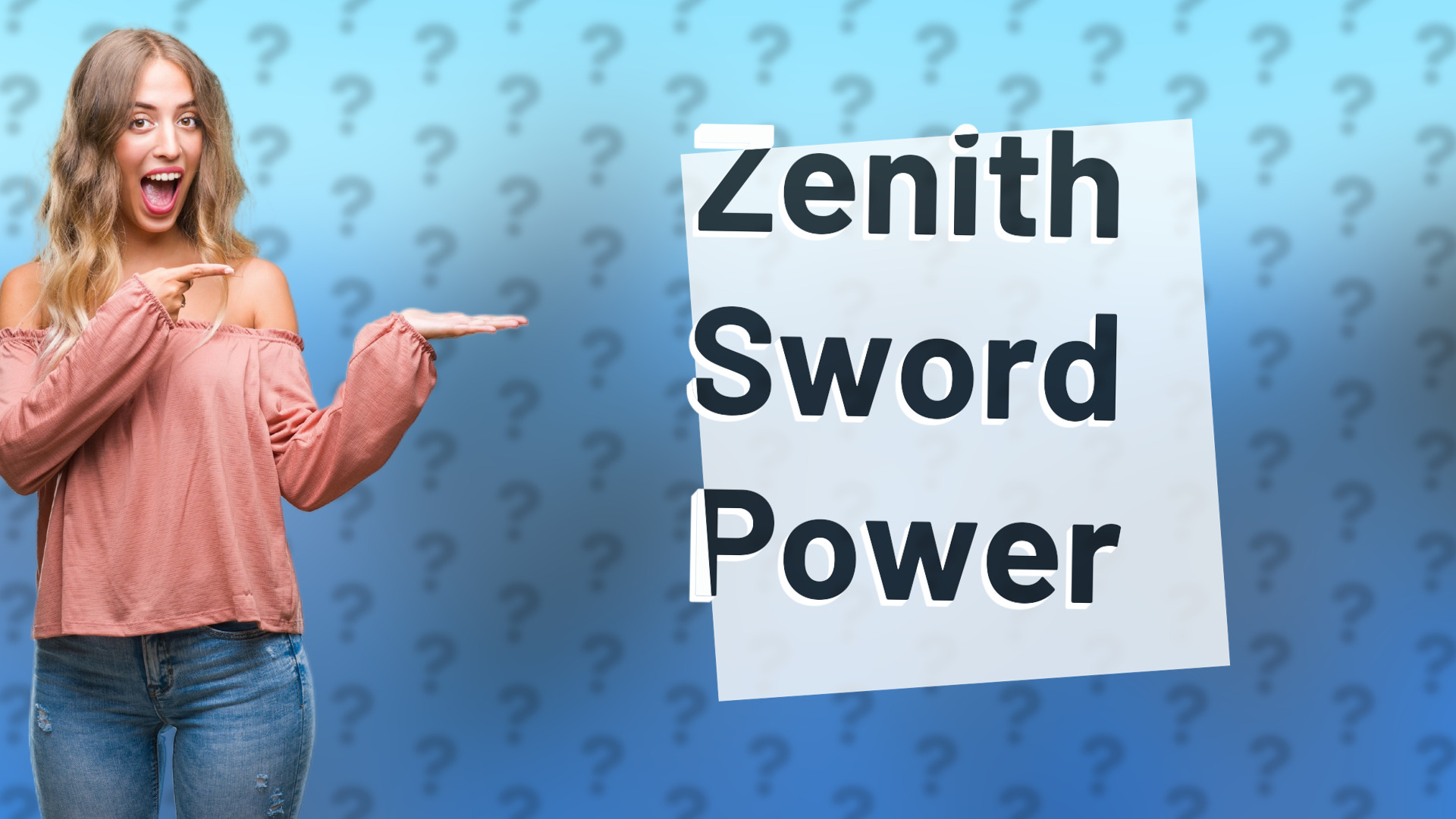 Zenith Sword Power