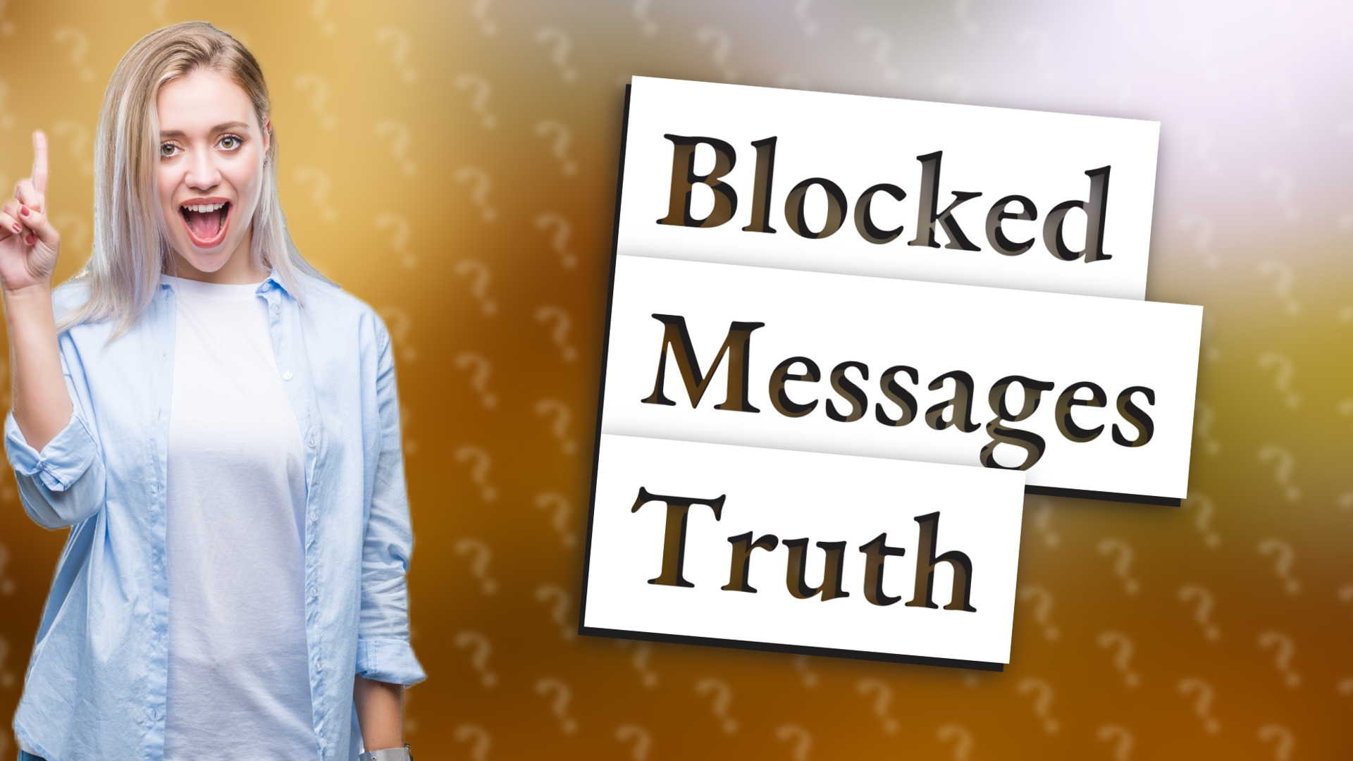 Blocked Messages Truth