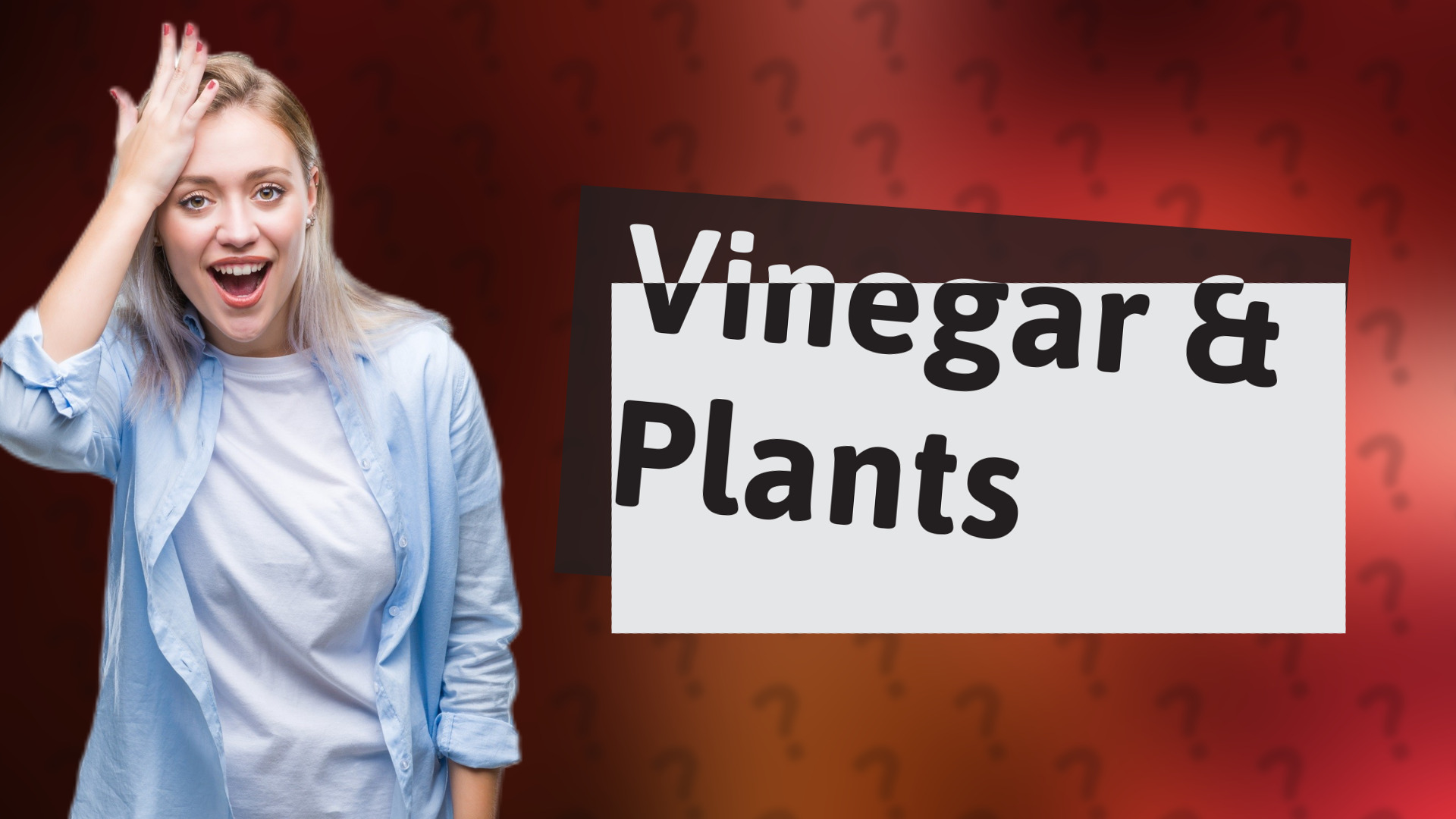 Vinegar & Plants