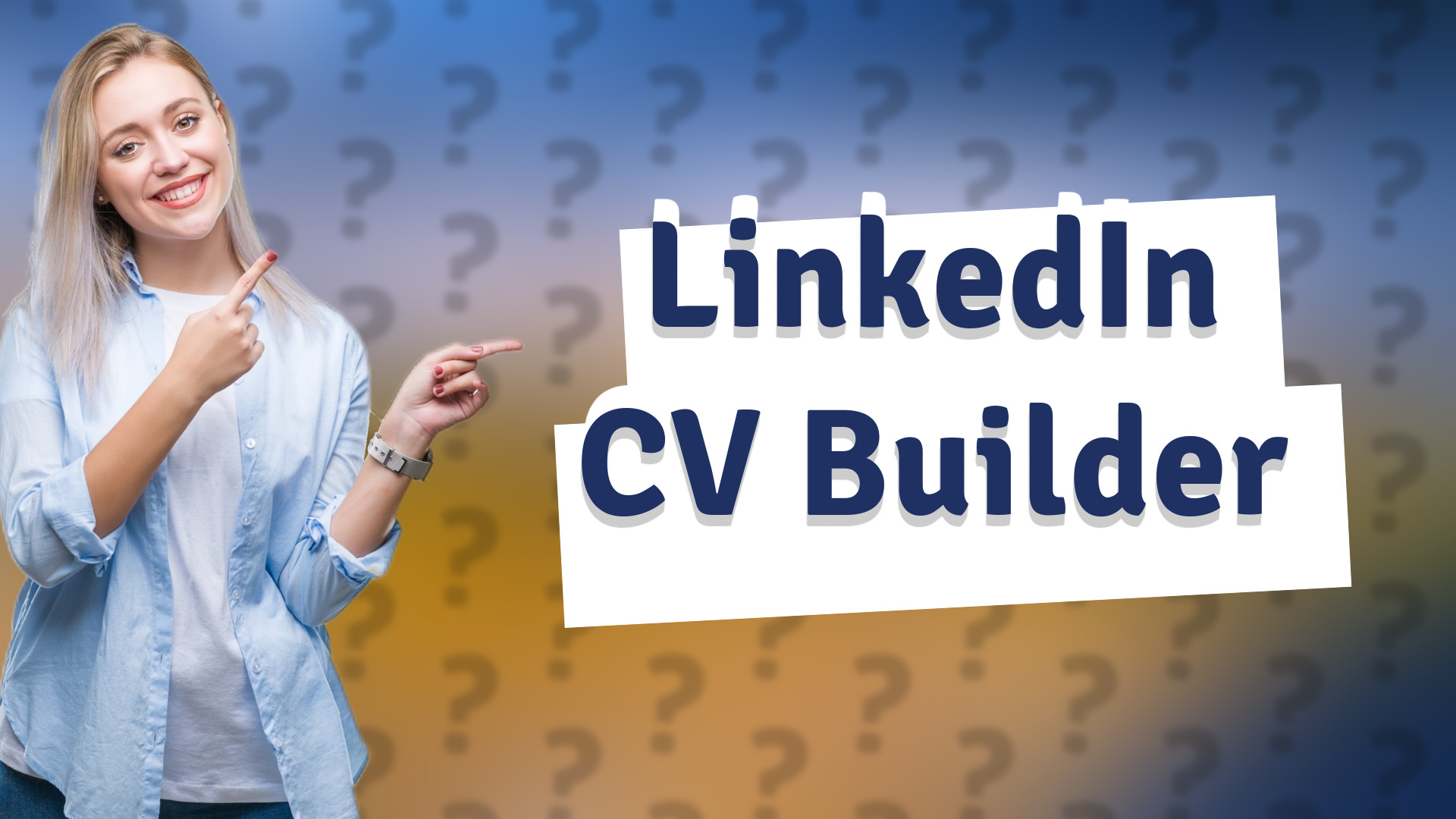LinkedIn CV Builder