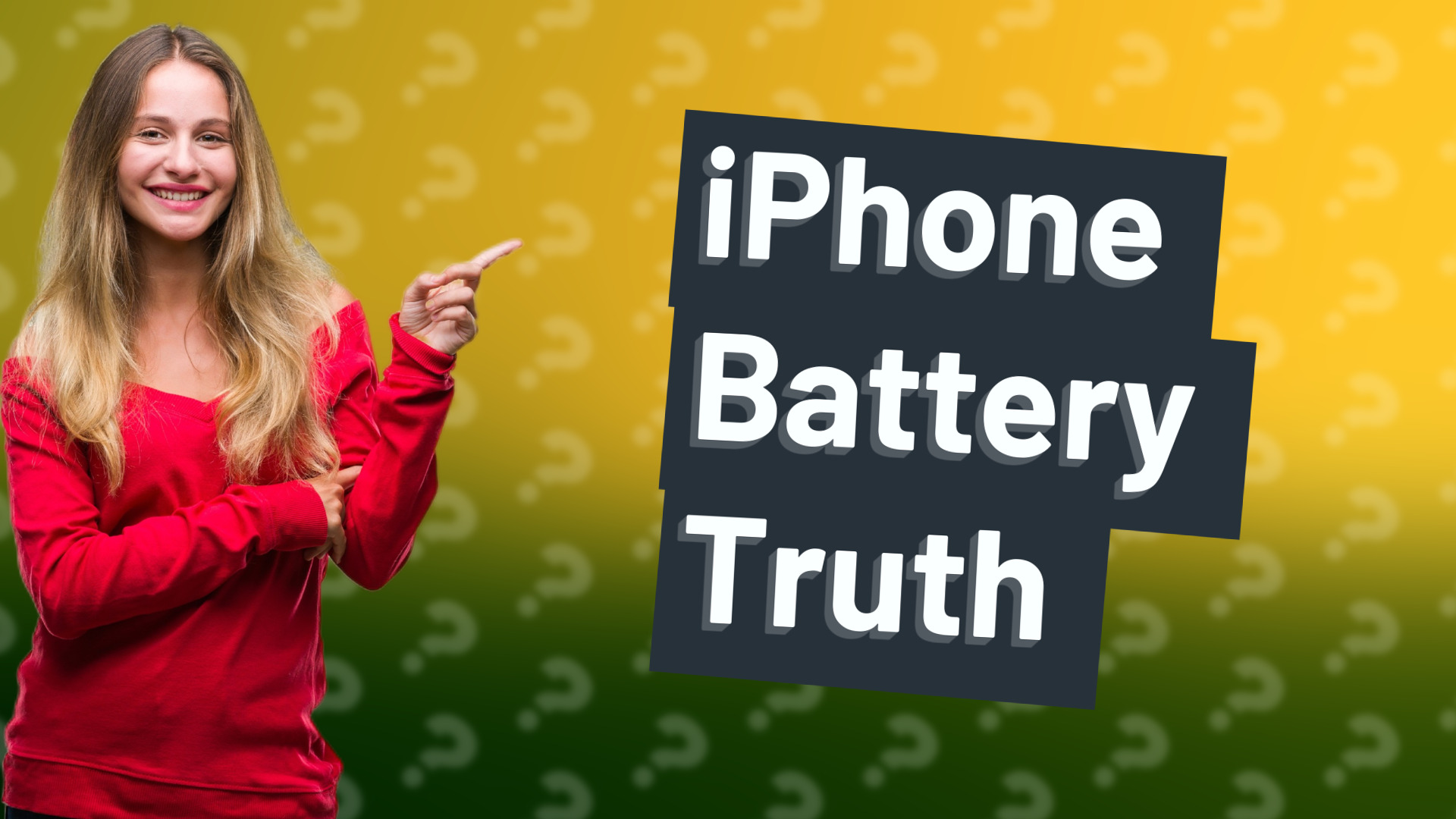 iPhone Battery Truth