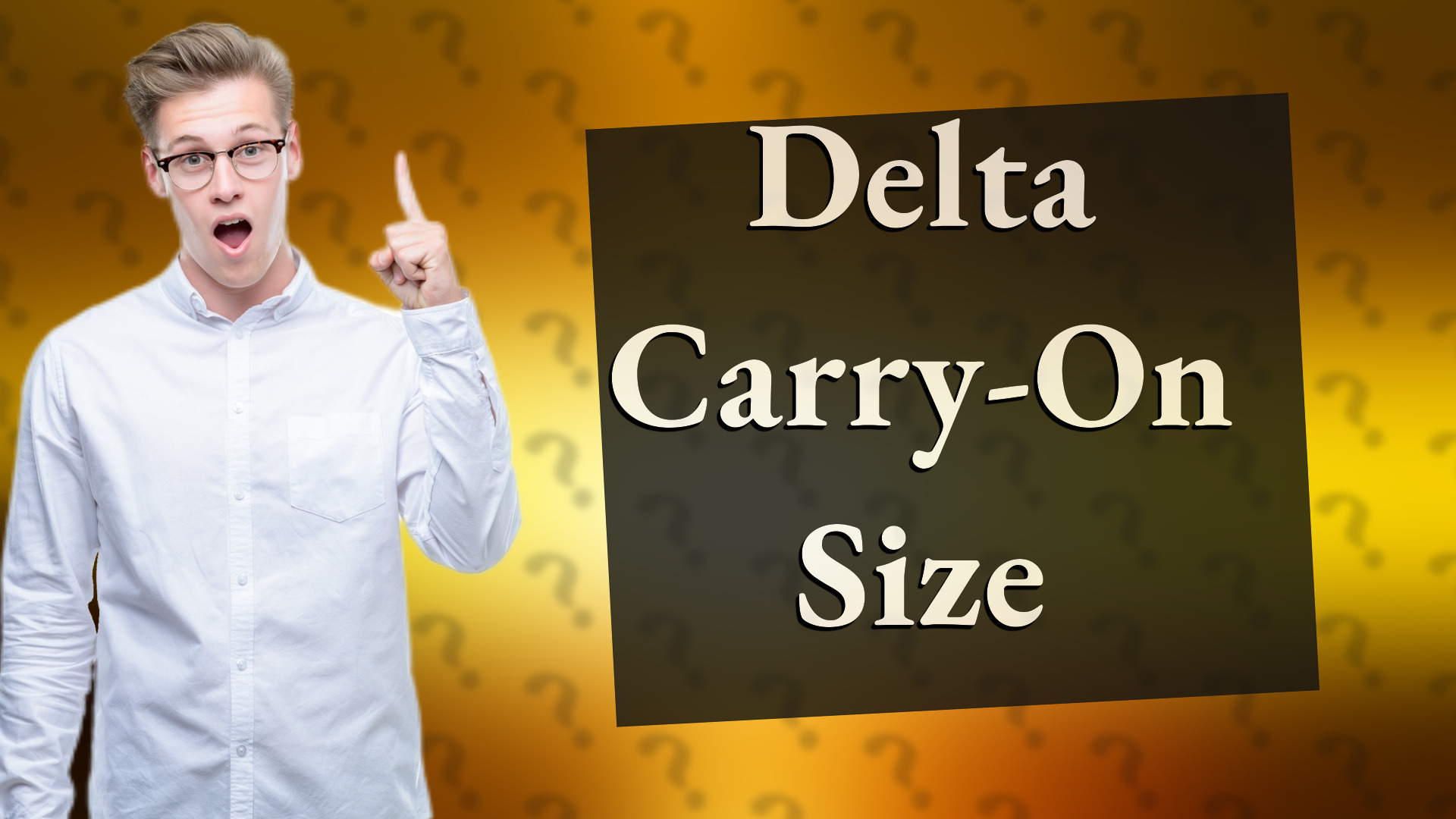 Delta Carry-On Size