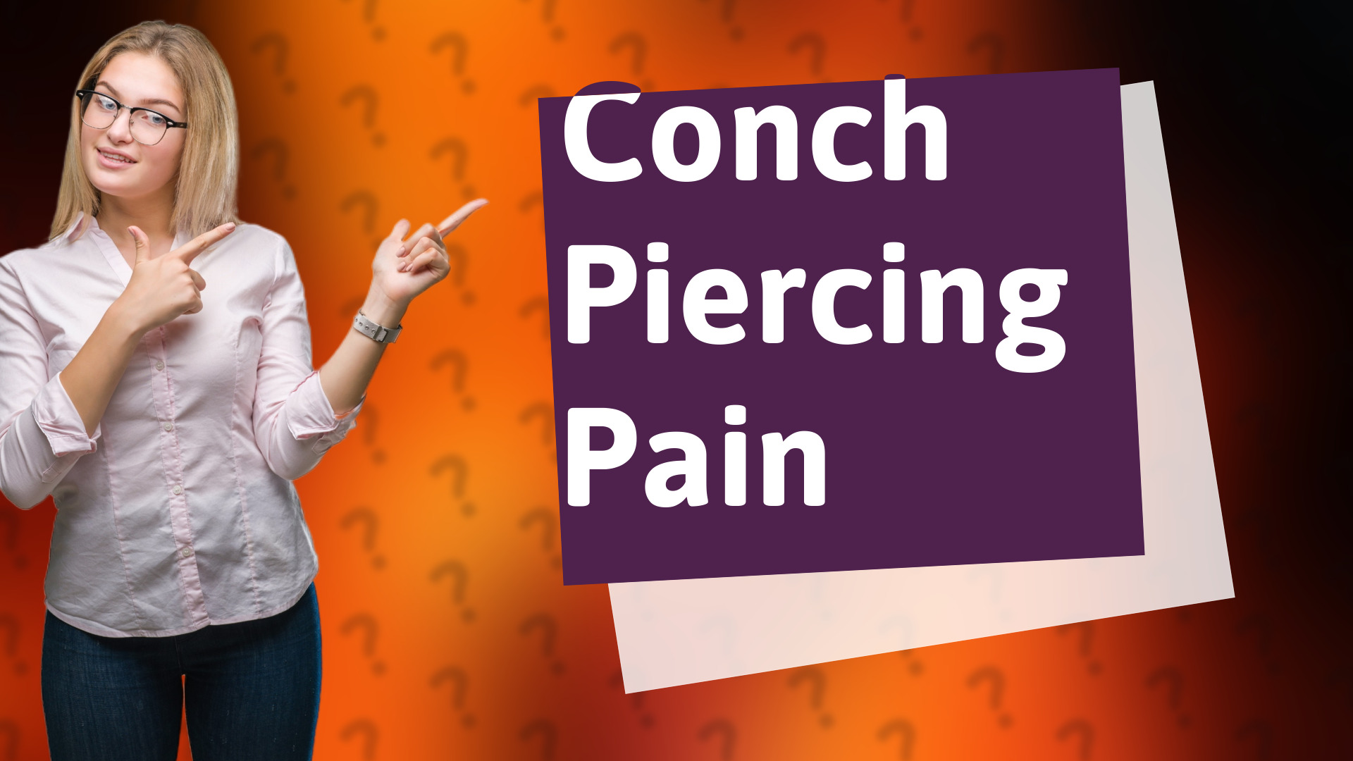 Conch Piercing Pain