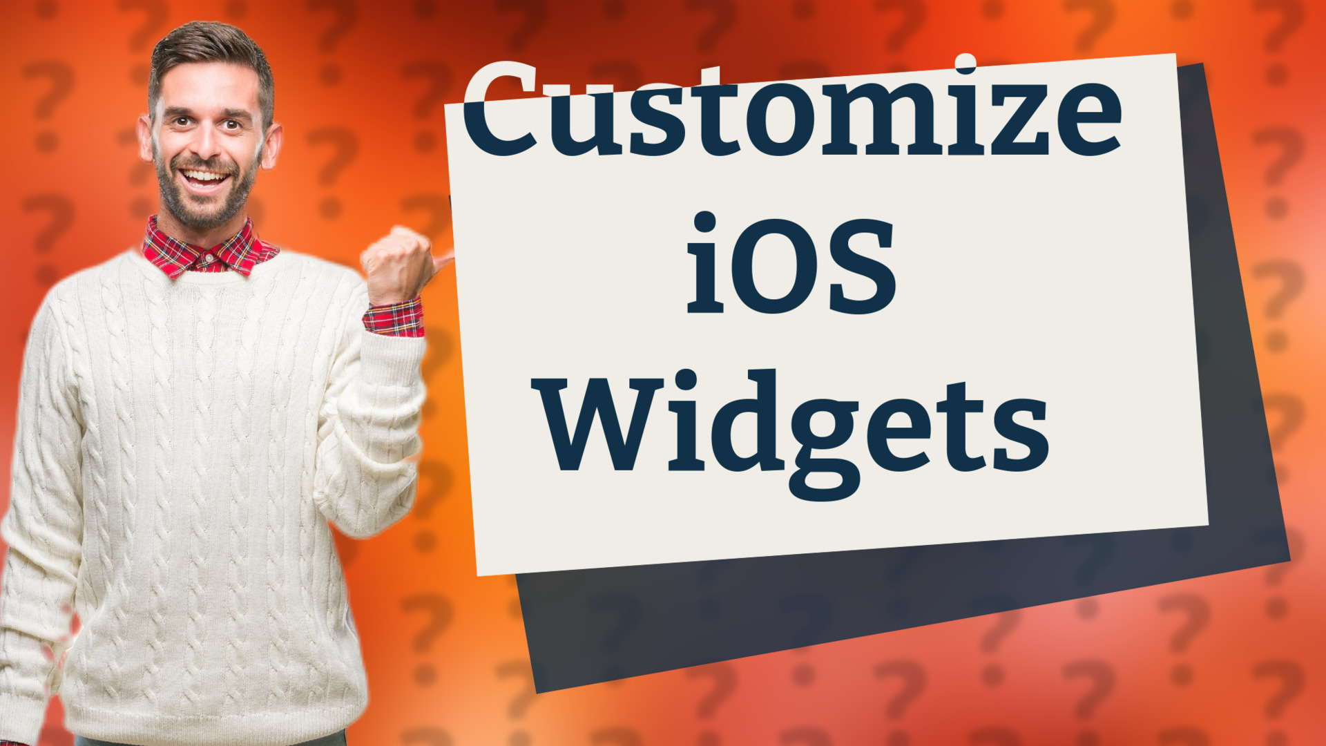 Customize iOS Widgets