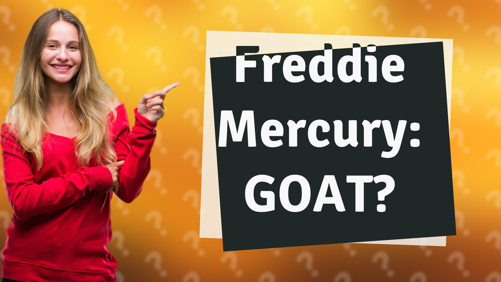 Freddie Mercury: GOAT?