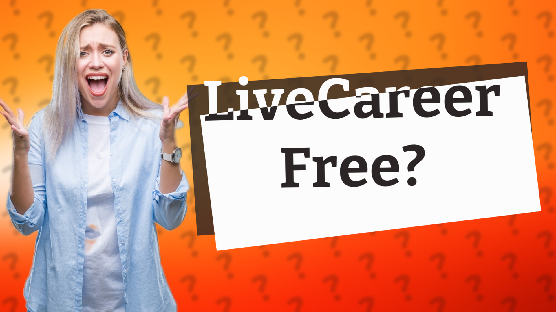 LiveCareer Free?