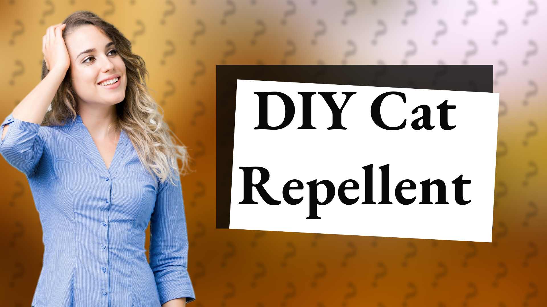DIY Cat Repellent