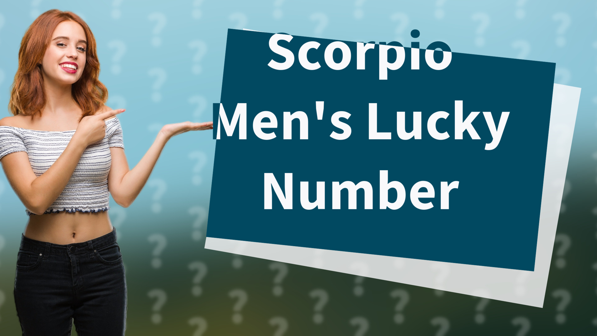 Scorpio Men's Lucky Number