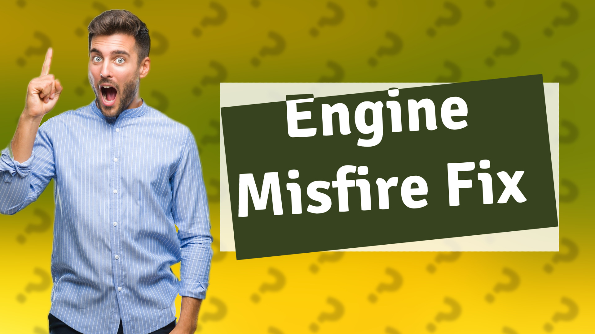 Engine Misfire Fix