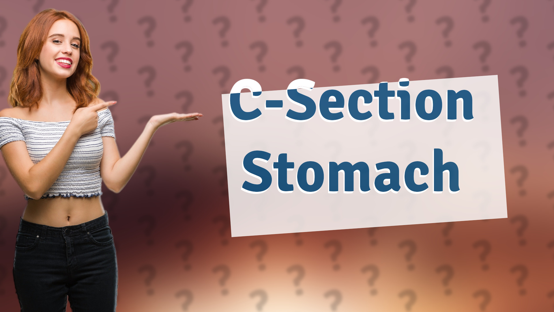 C-Section Stomach