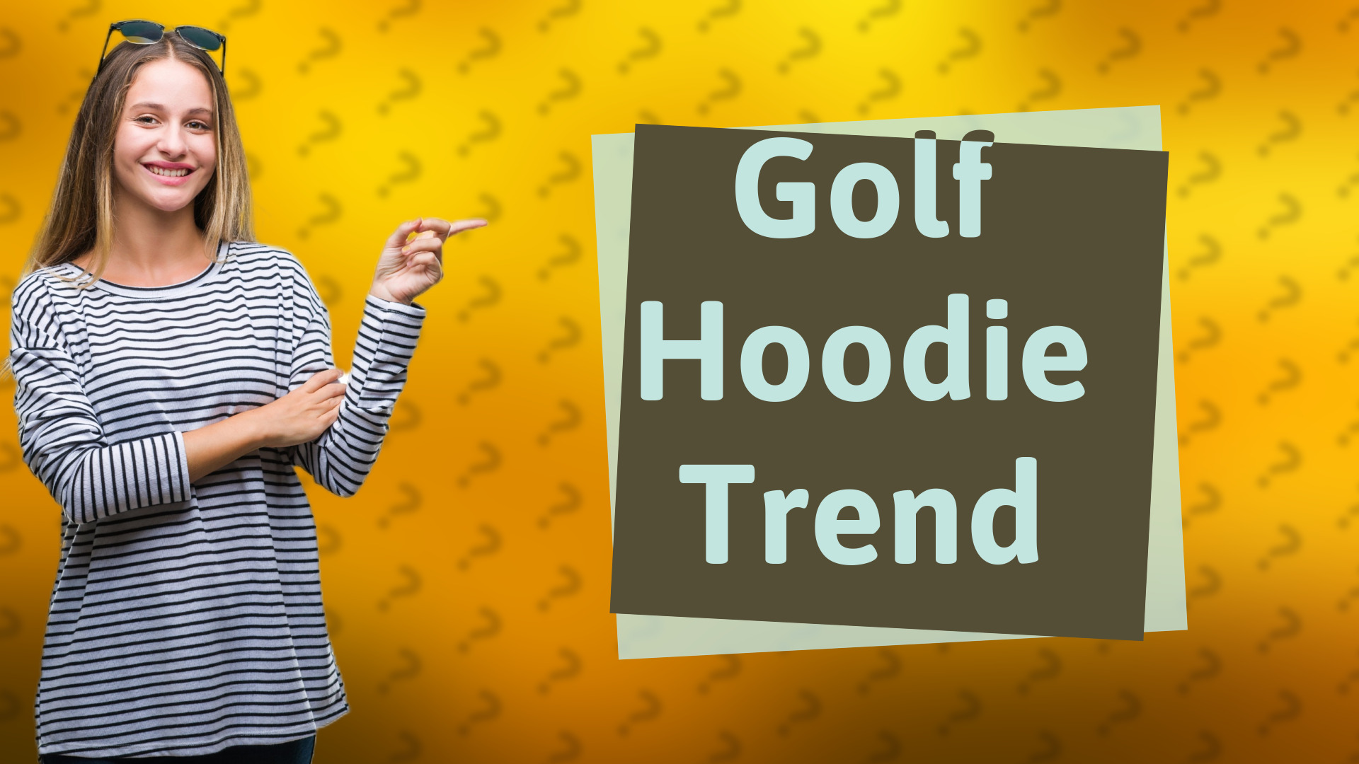 Golf Hoodie Trend