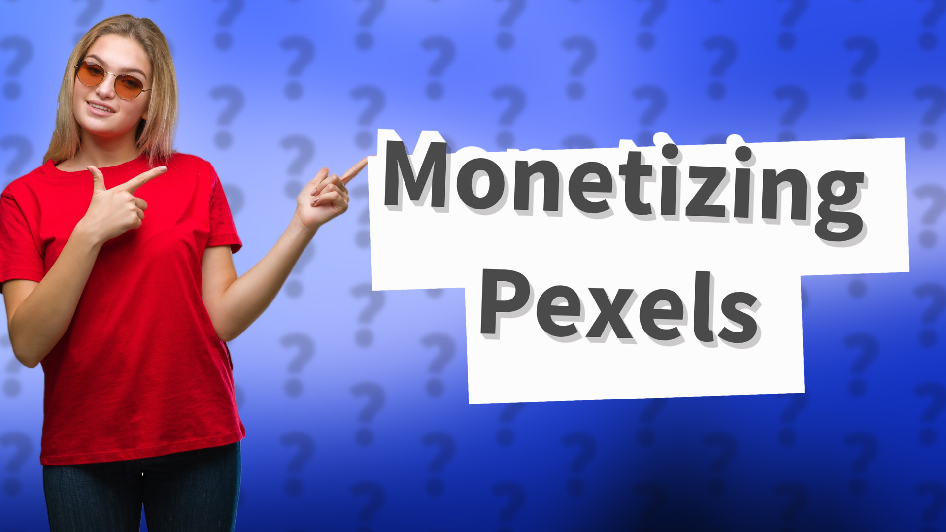 Monetizing Pexels