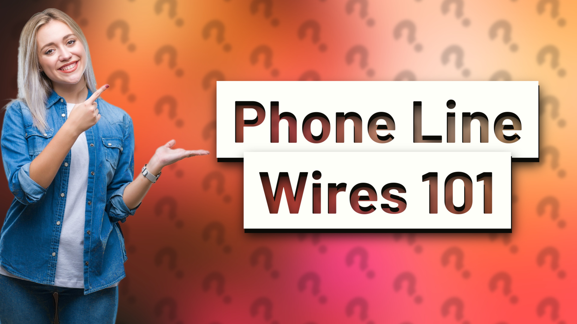 Phone Line Wires 101
