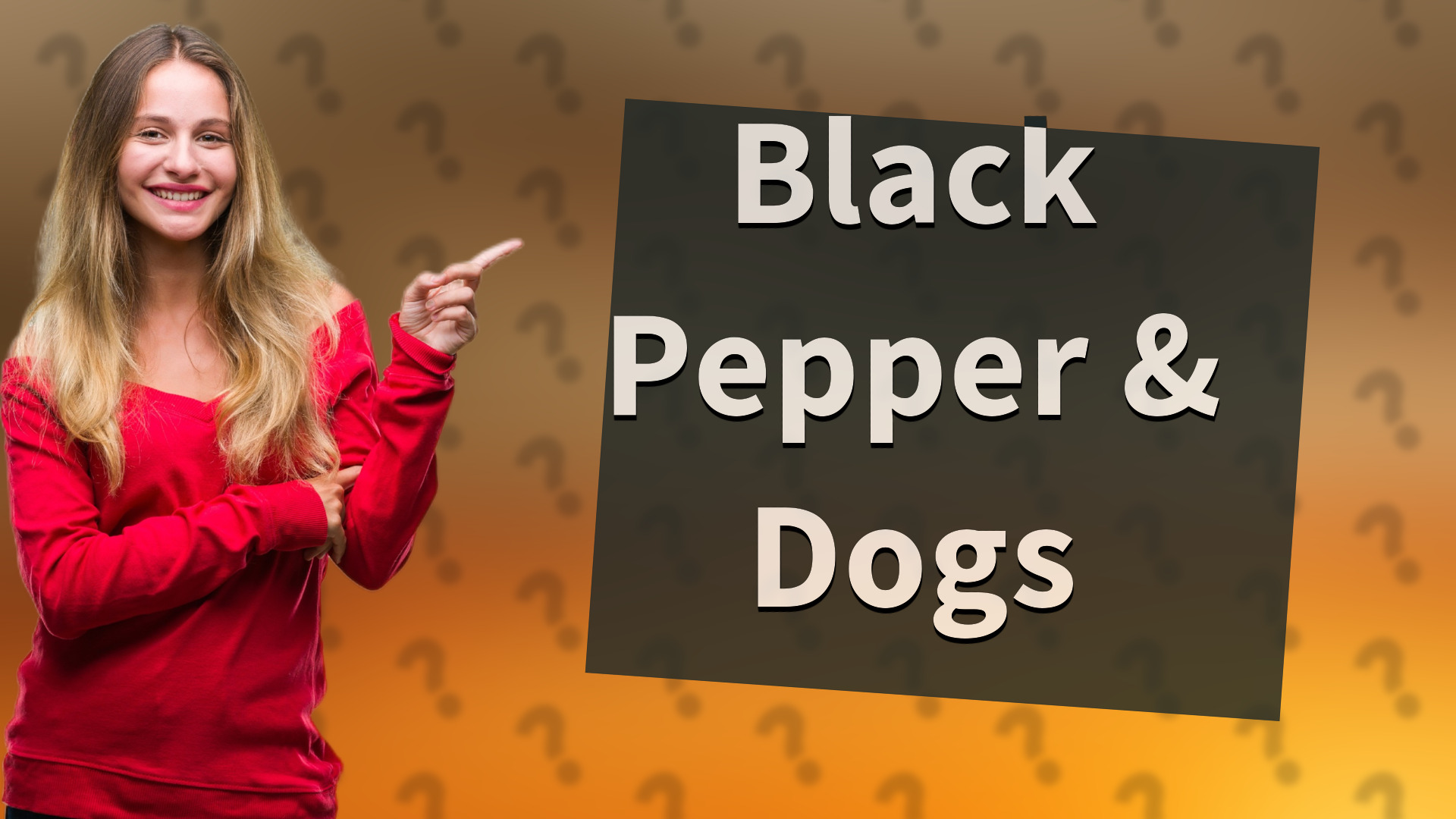 Black Pepper & Dogs