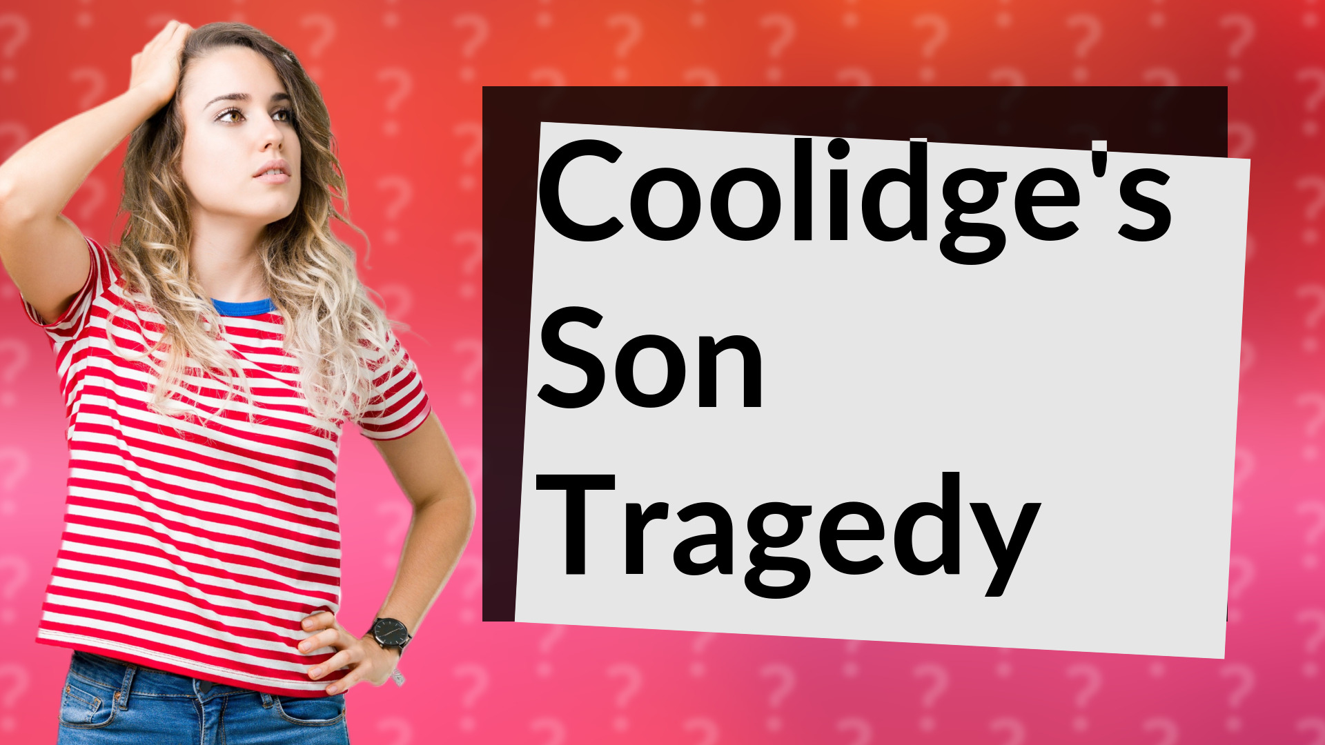 Coolidge's Son Tragedy