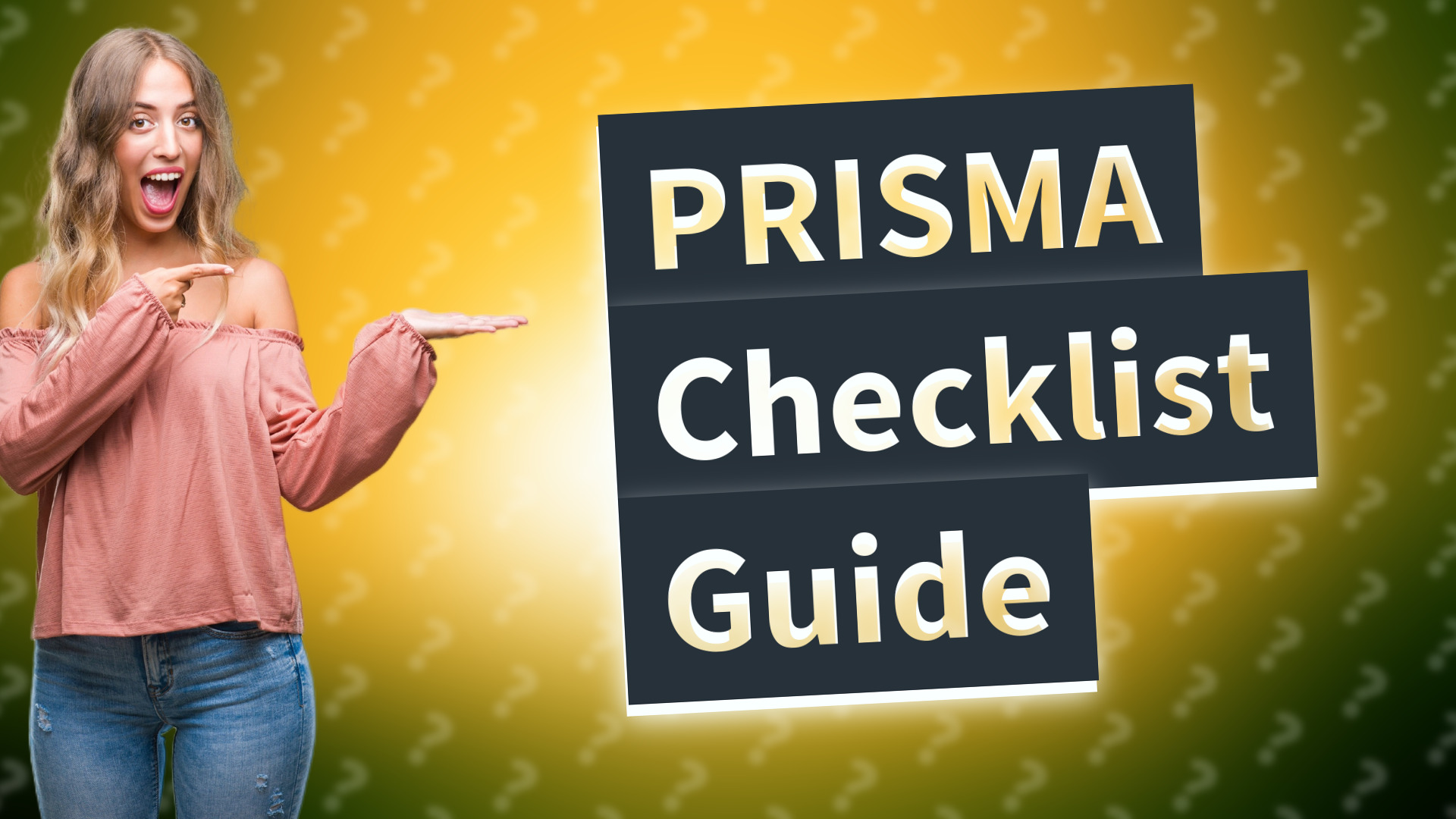 PRISMA Checklist Guide
