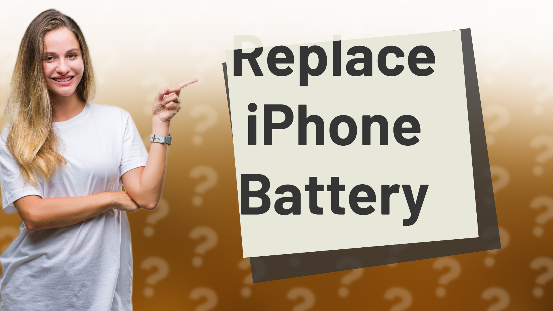 Replace iPhone Battery