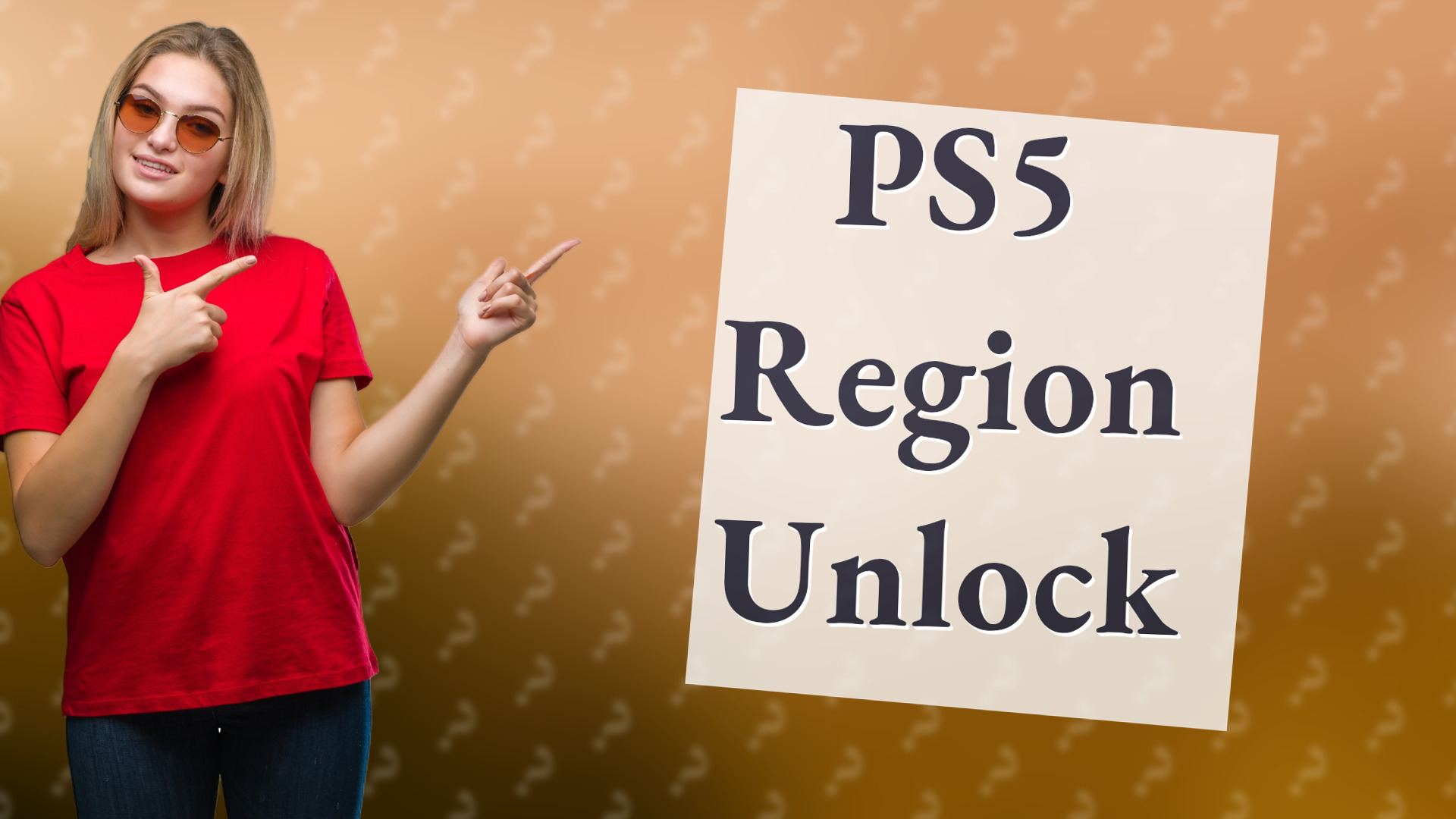 PS5 Region Unlock