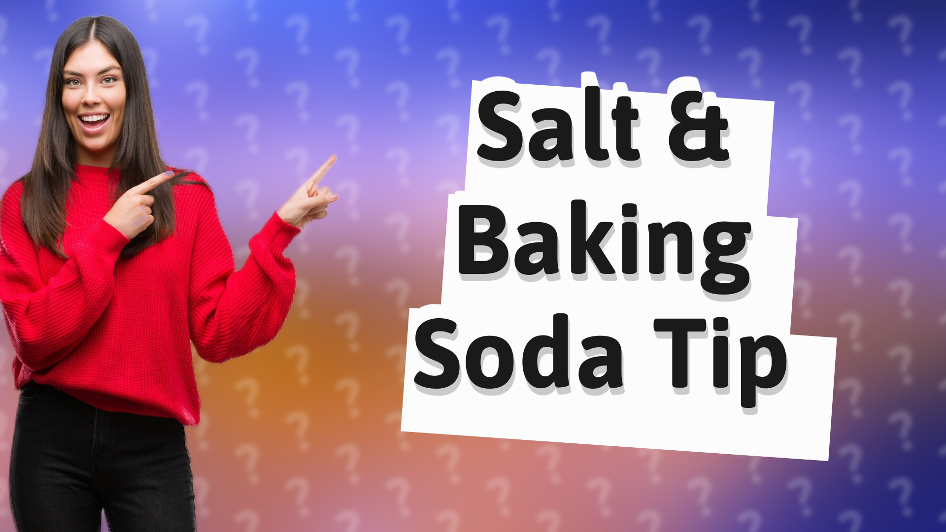 Salt & Baking Soda Tip