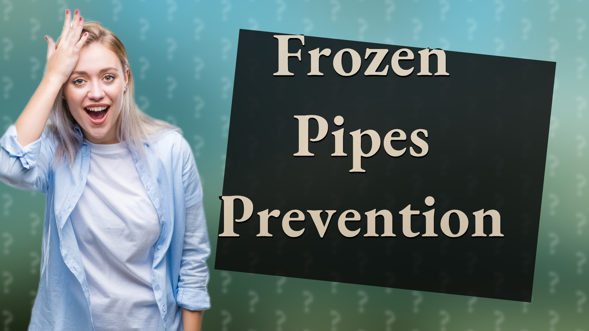 Frozen Pipes Prevention