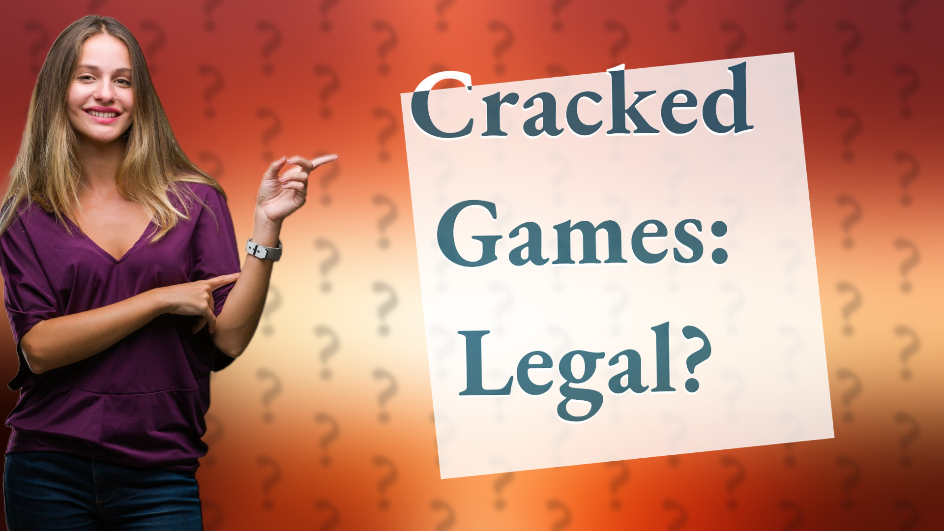 Cracked Games: Legal?