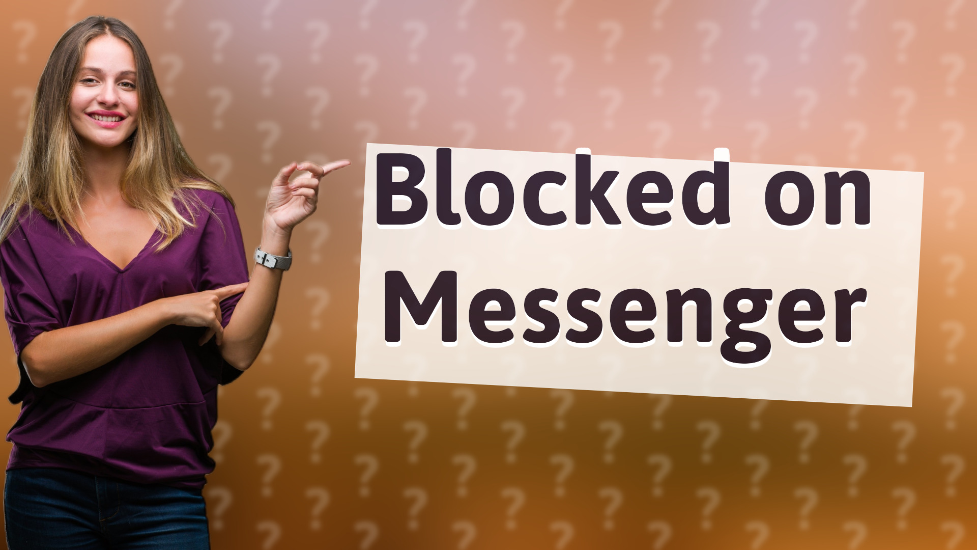 Blocked on Messenger