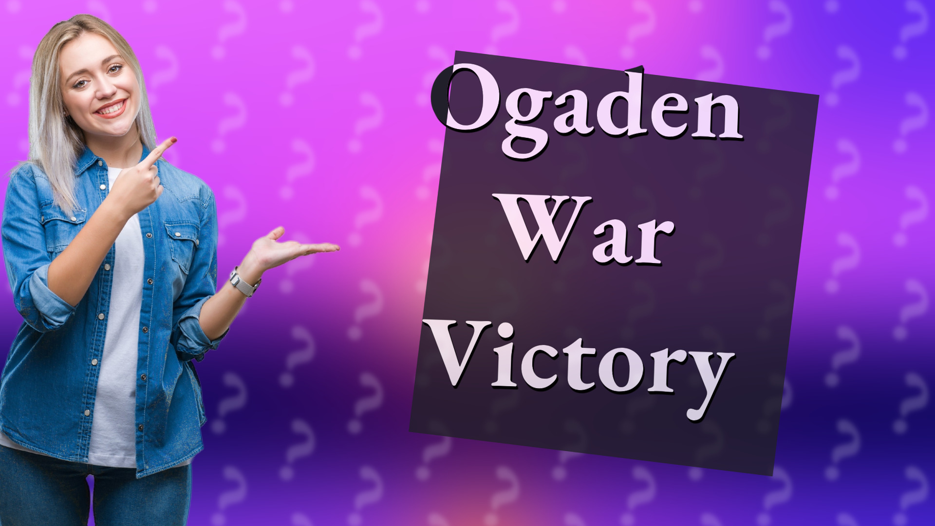 Ogaden War Victory