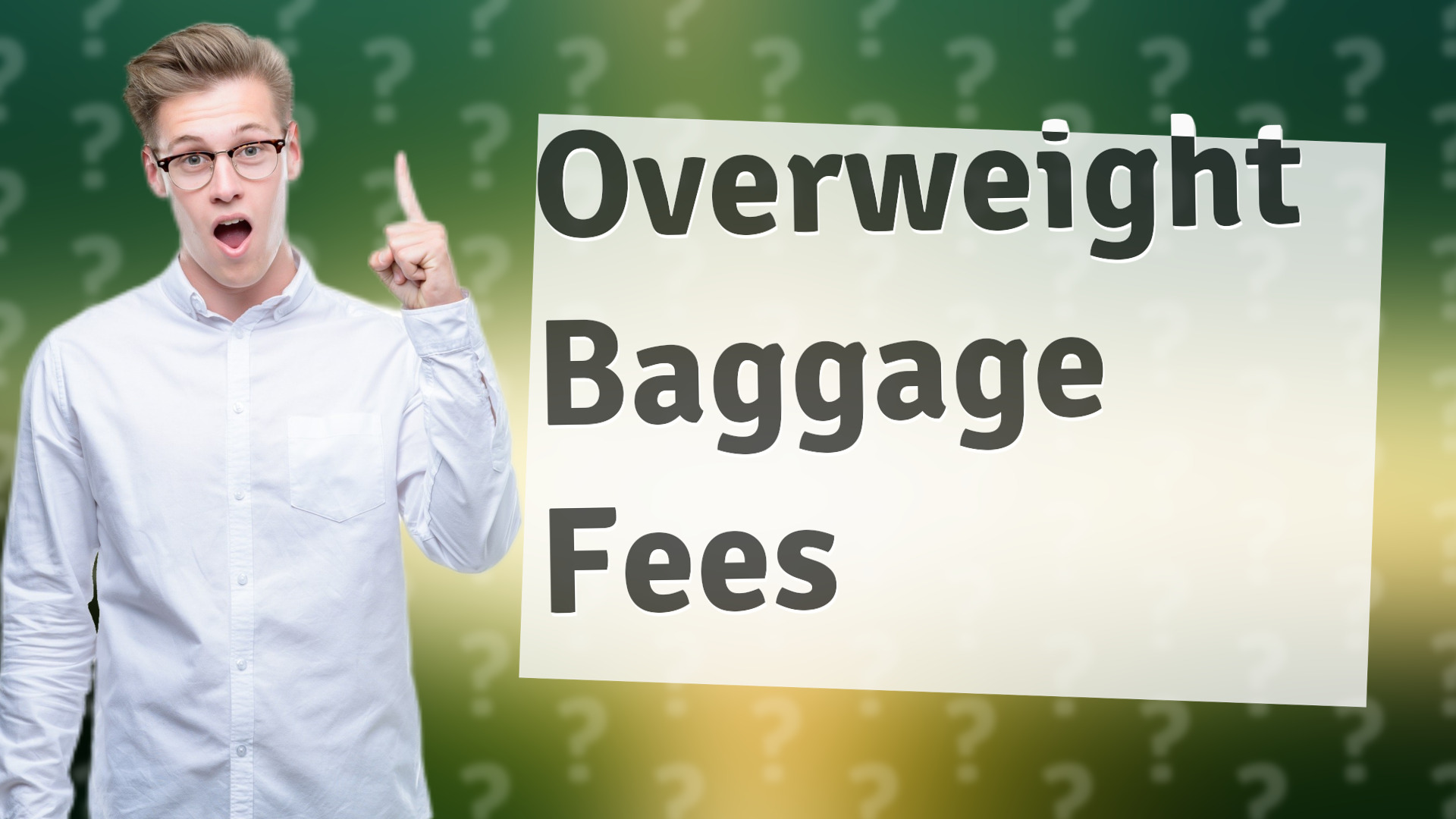 Overweight Baggage Fees