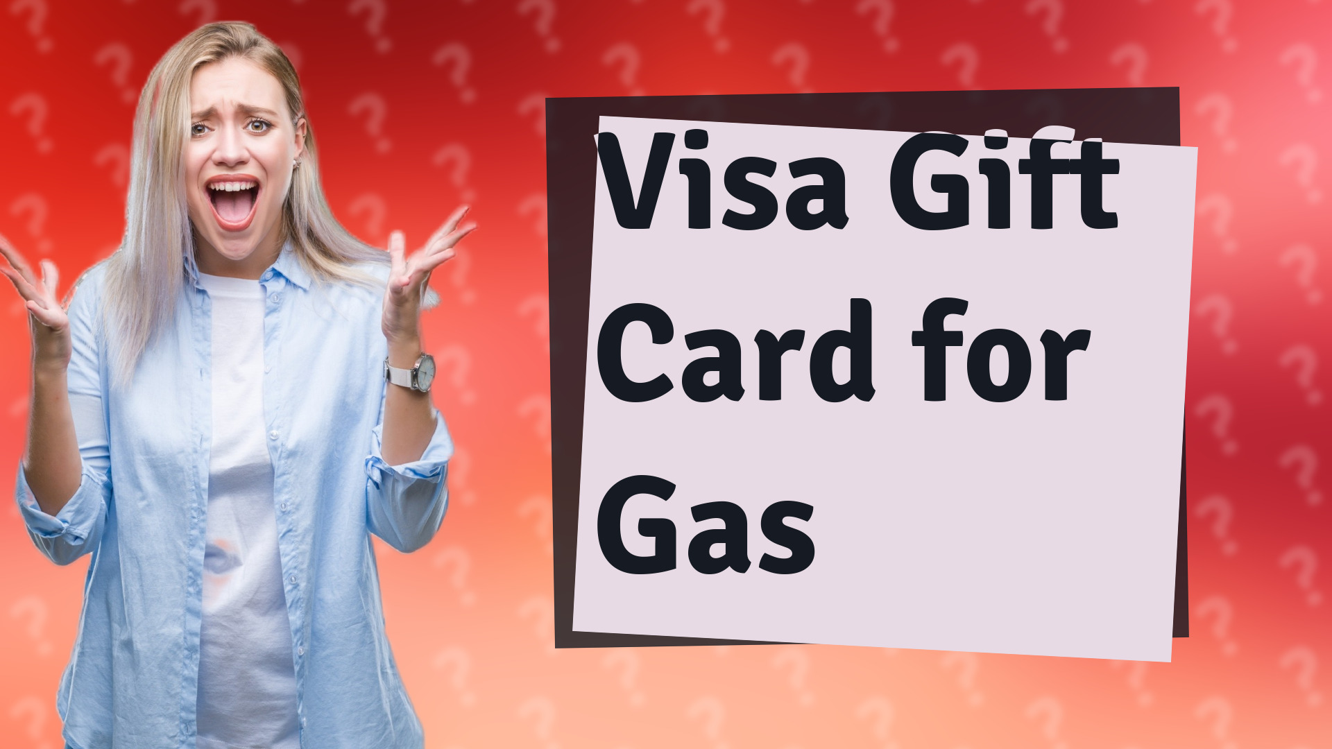 Visa Gift Card for Gas