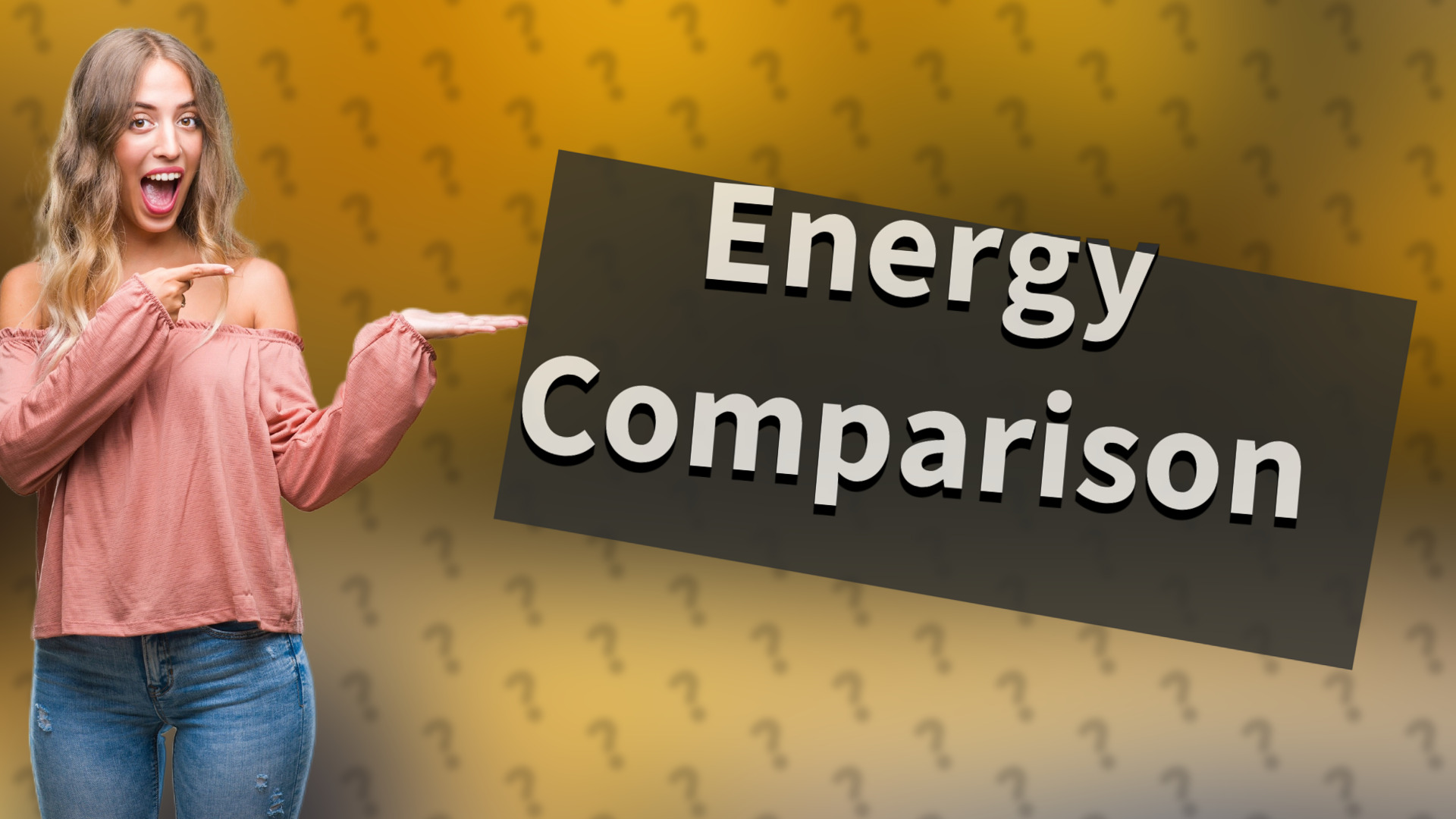 Energy Comparison