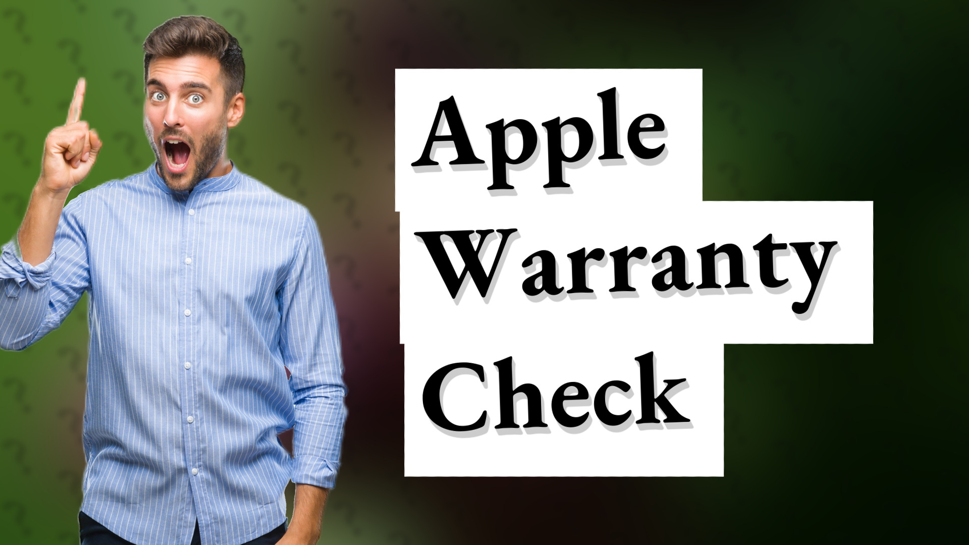 Apple Warranty Check