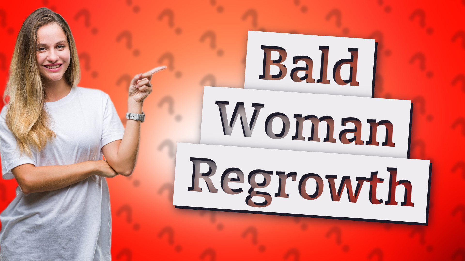 Bald Woman Regrowth