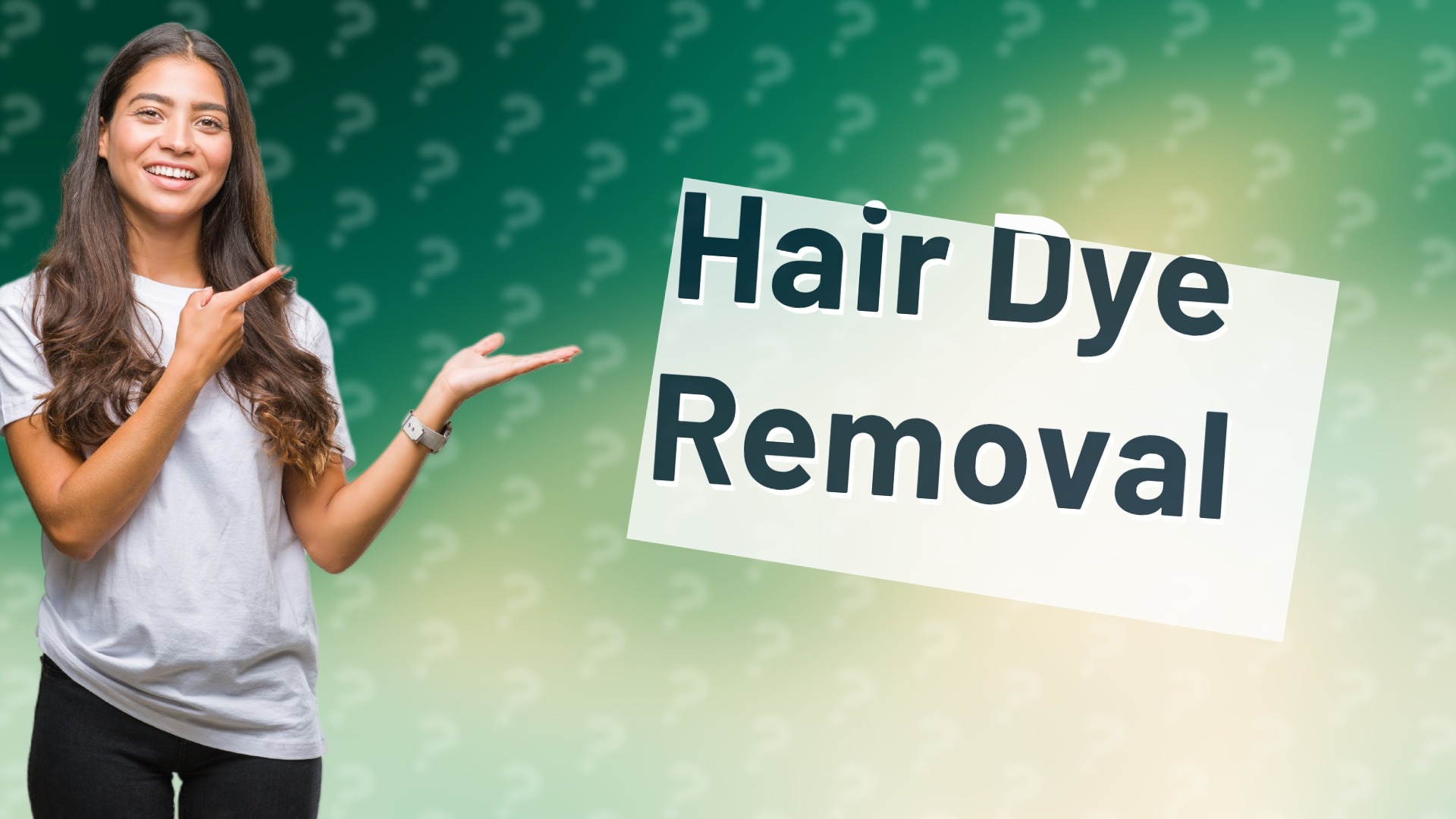 Hair Dye Removal