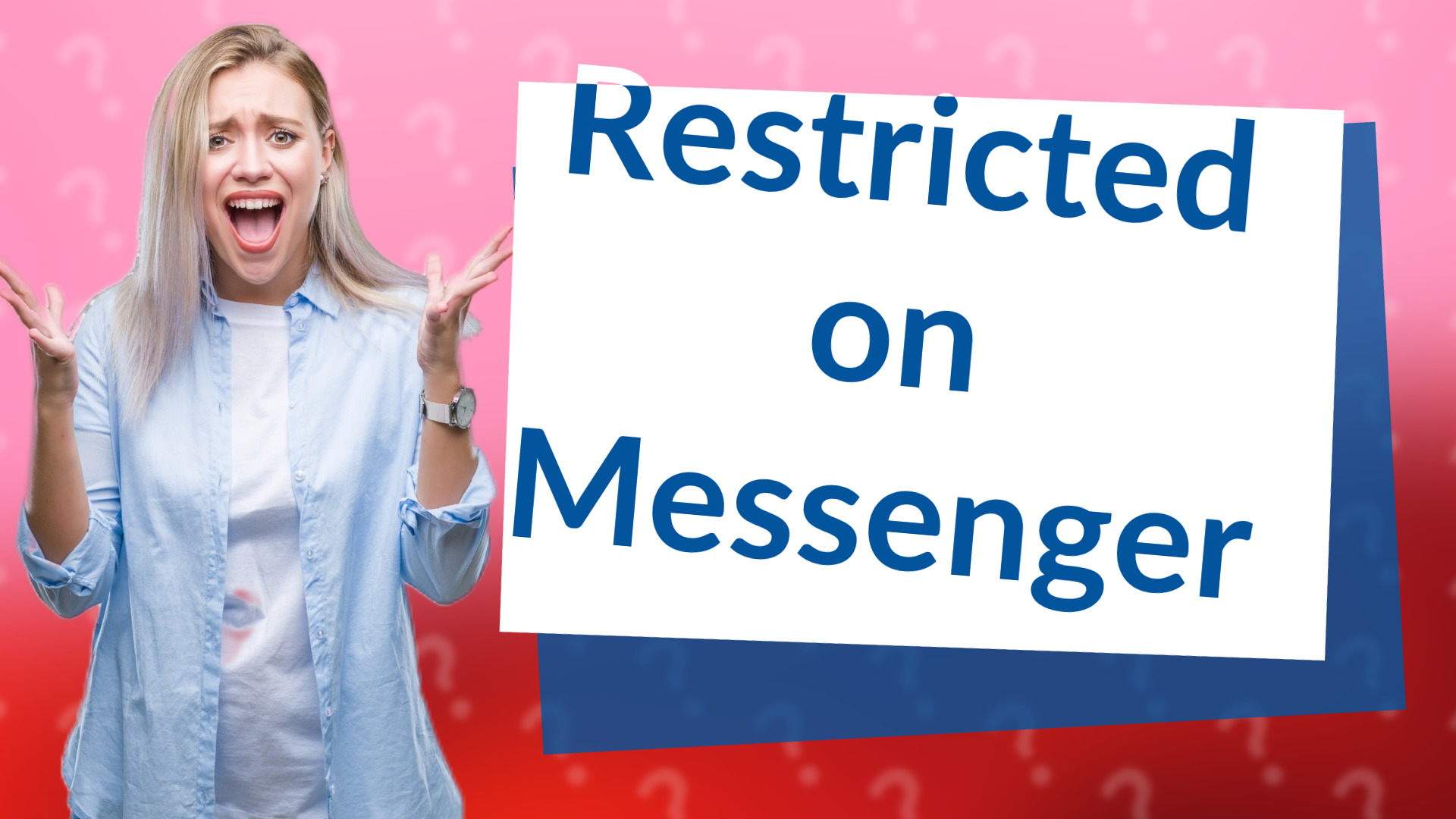Restricted on Messenger