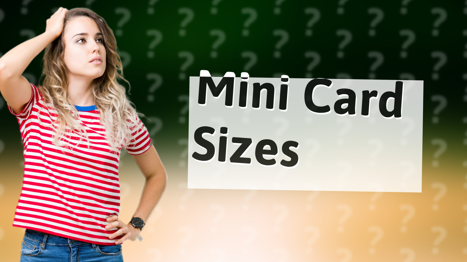 Mini Card Sizes