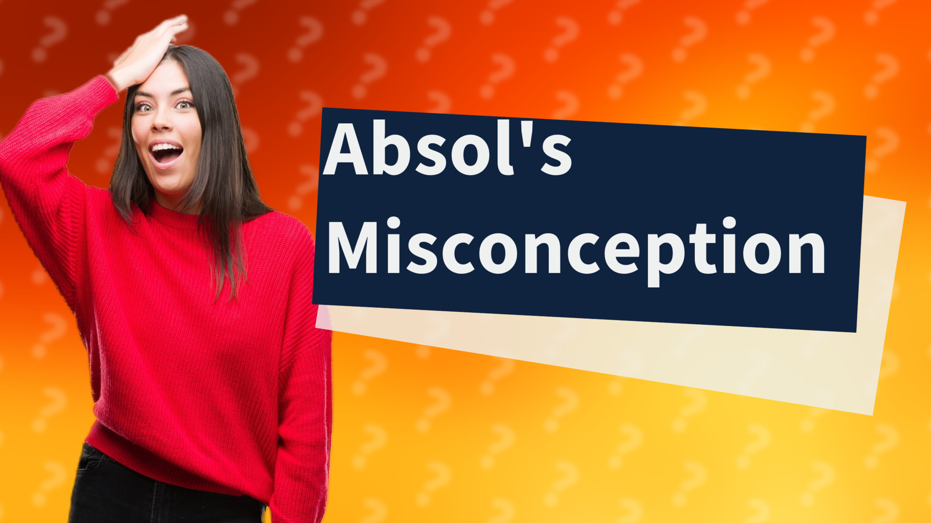 Absol's Misconception