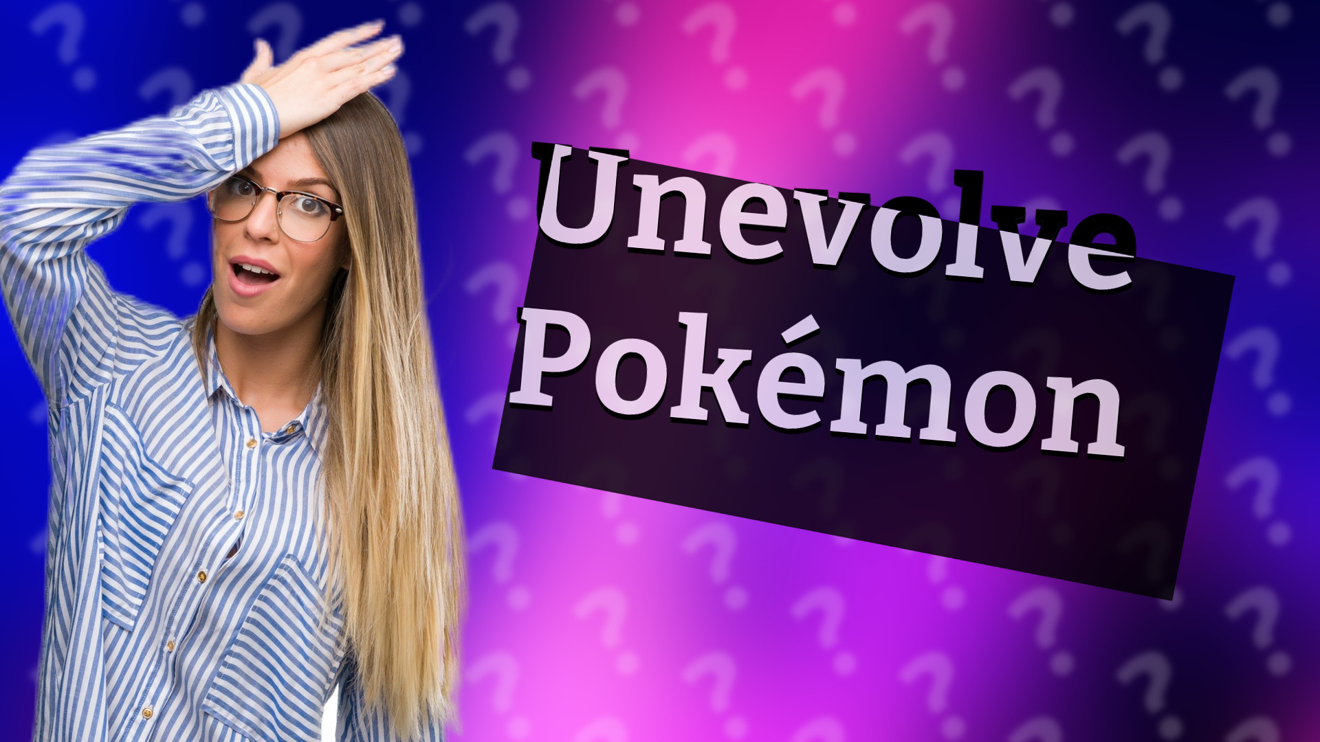 Unevolve Pokémon