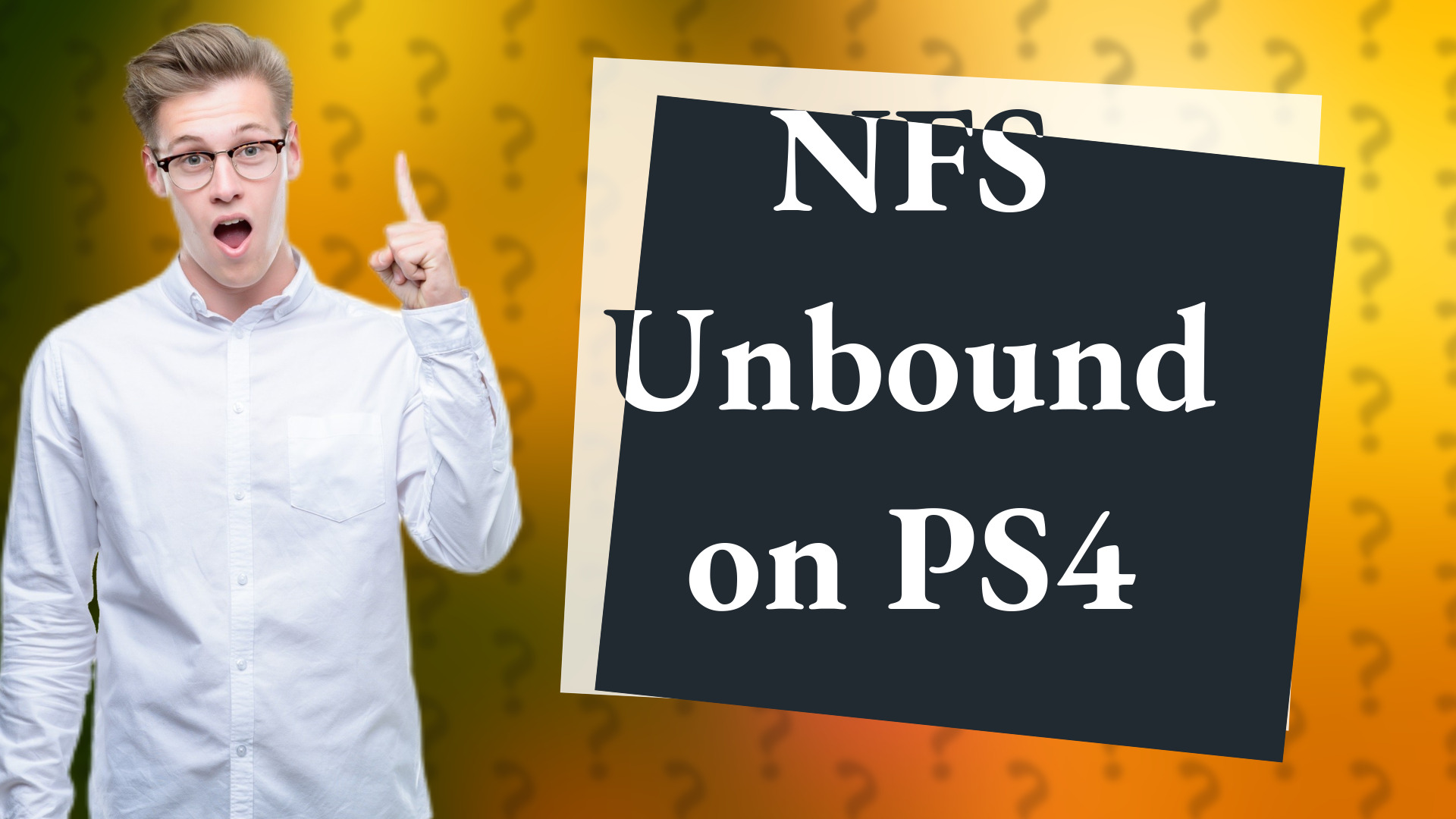 NFS Unbound on PS4