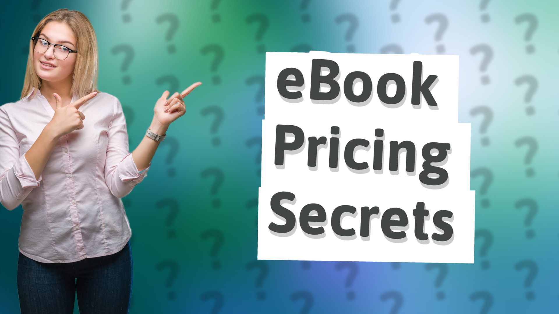 eBook Pricing Secrets