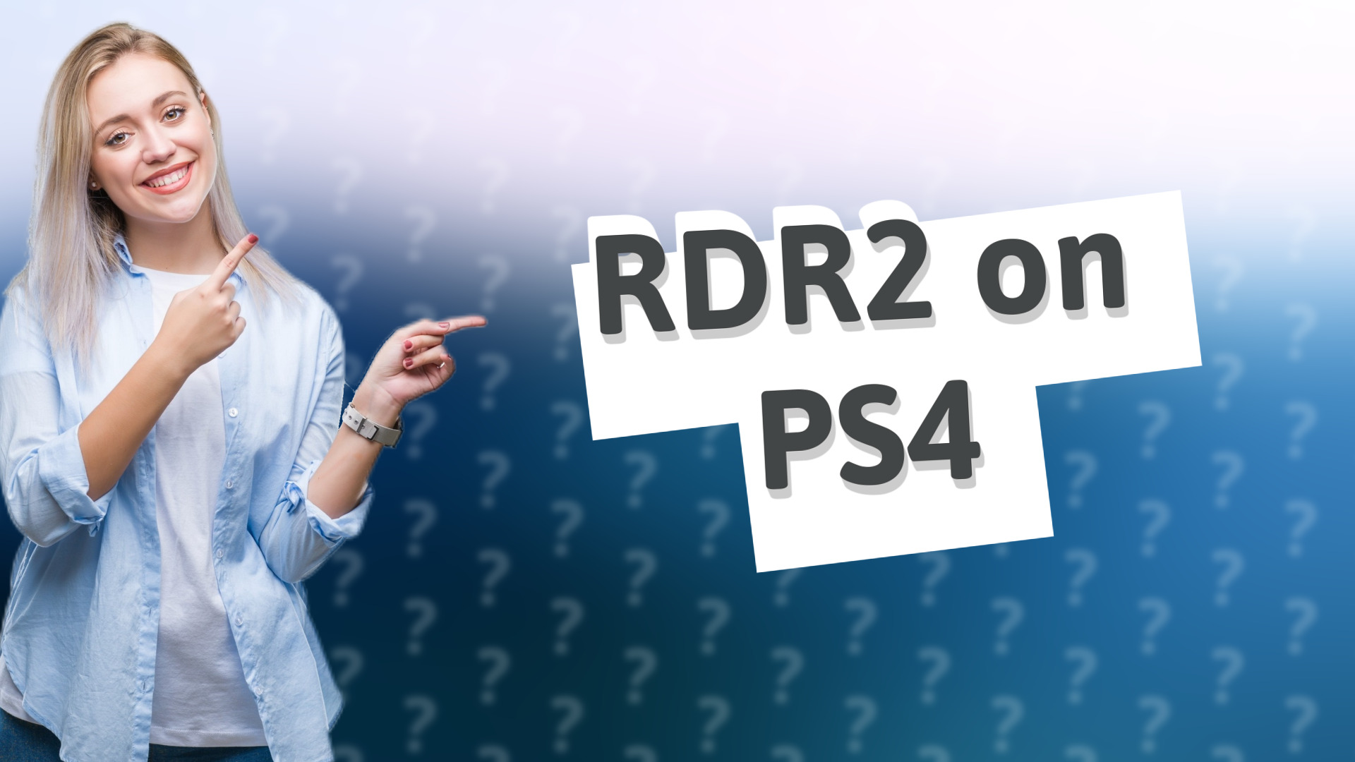 RDR2 on PS4