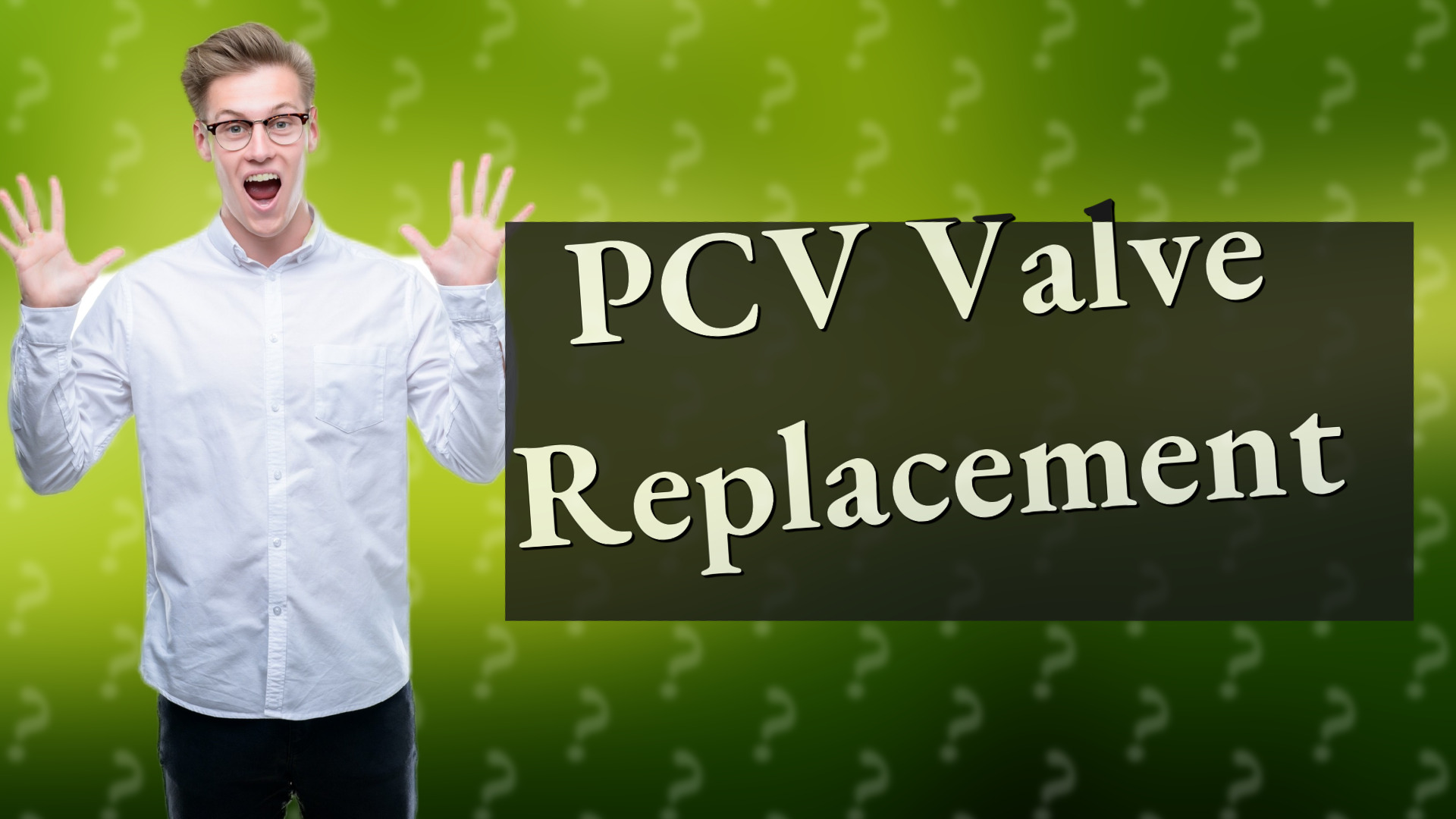 PCV Valve Replacement