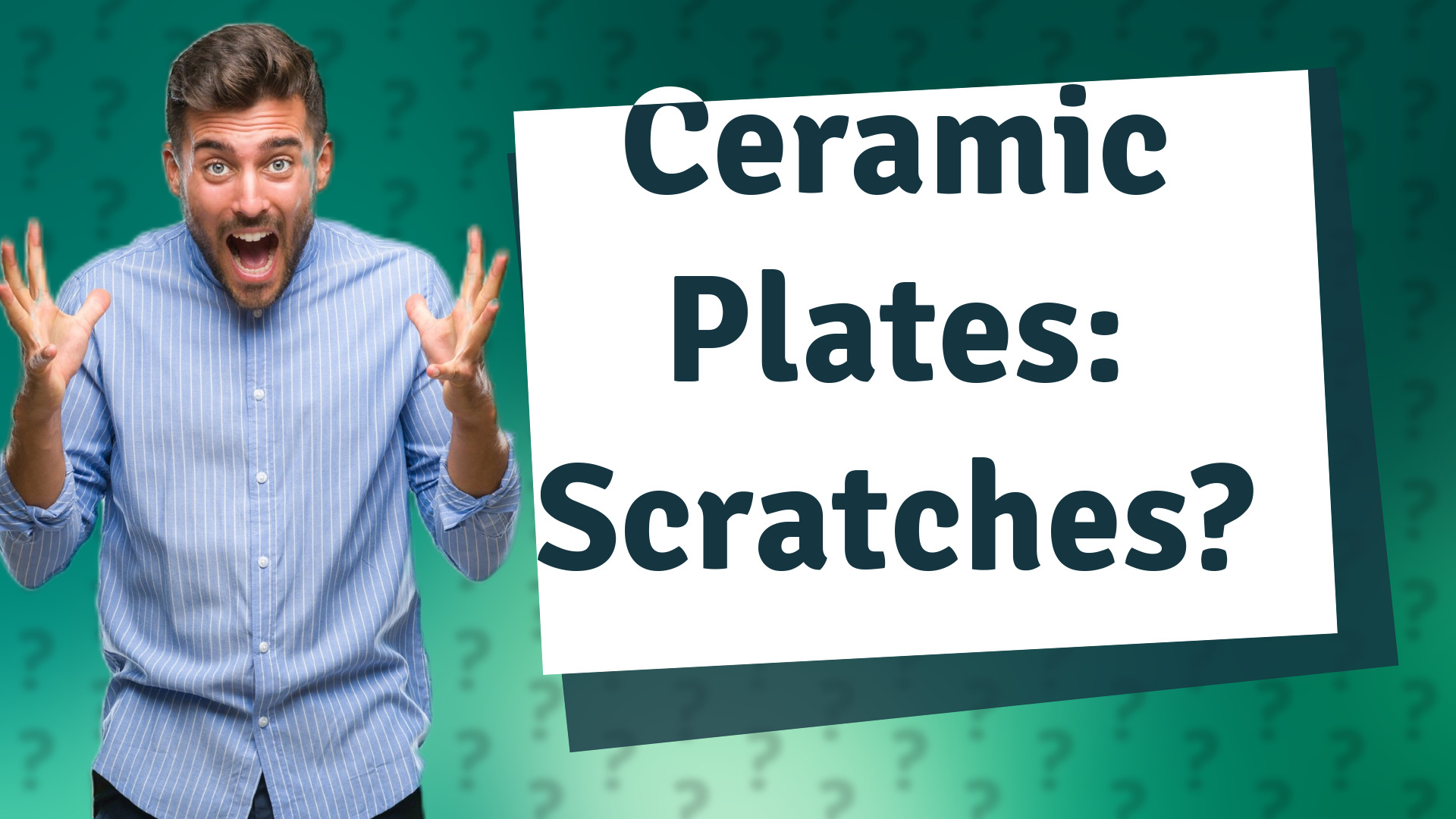 Ceramic Plates: Scratches?