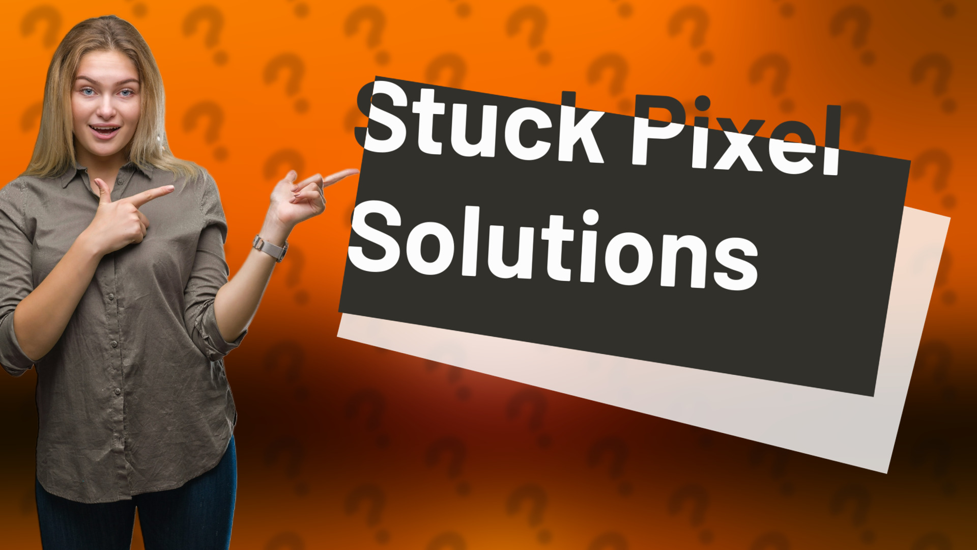 Stuck Pixel Solutions