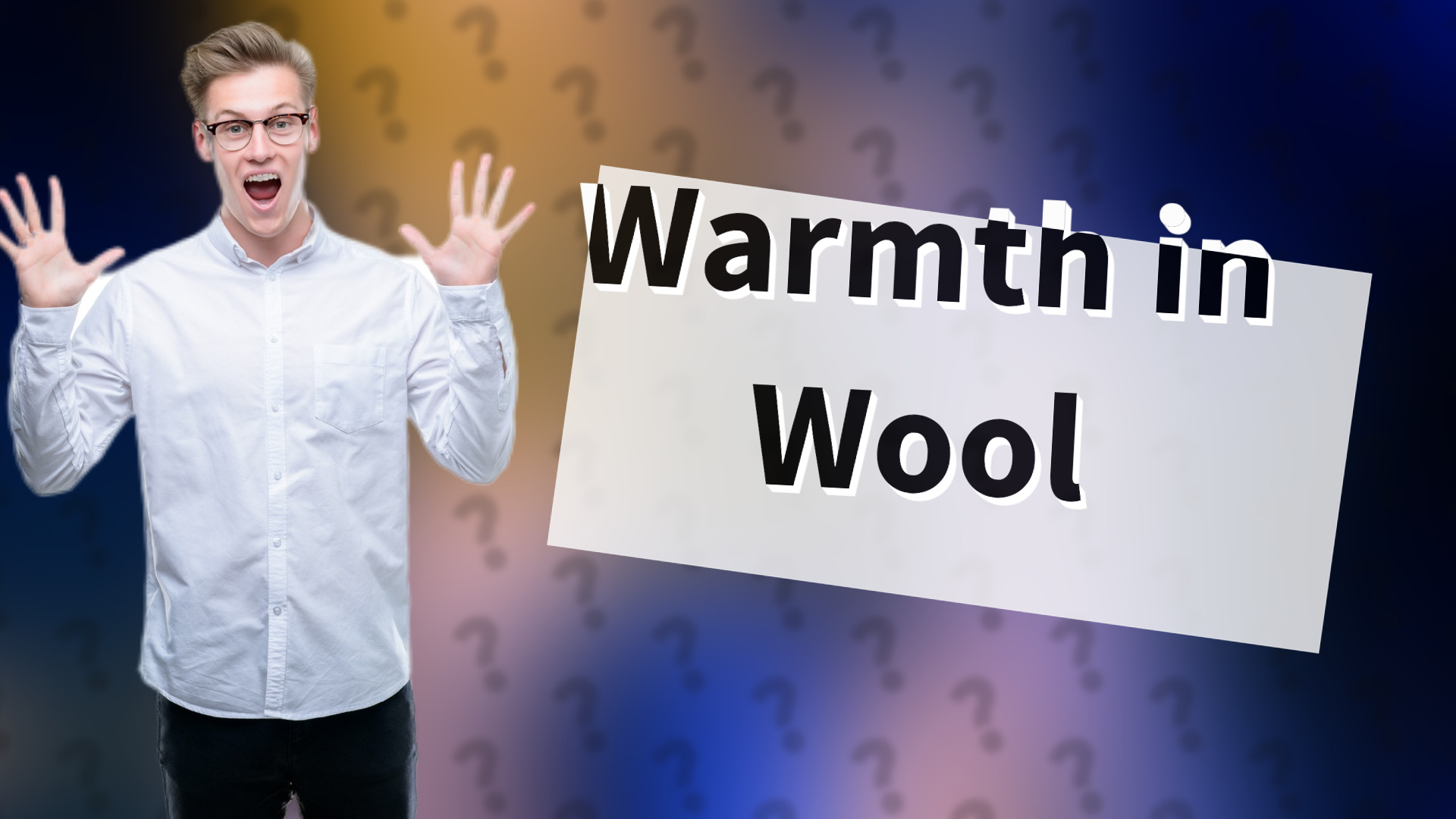 Warmth in Wool