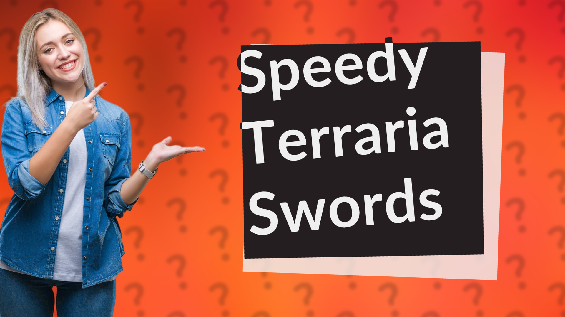 Speedy Terraria Swords