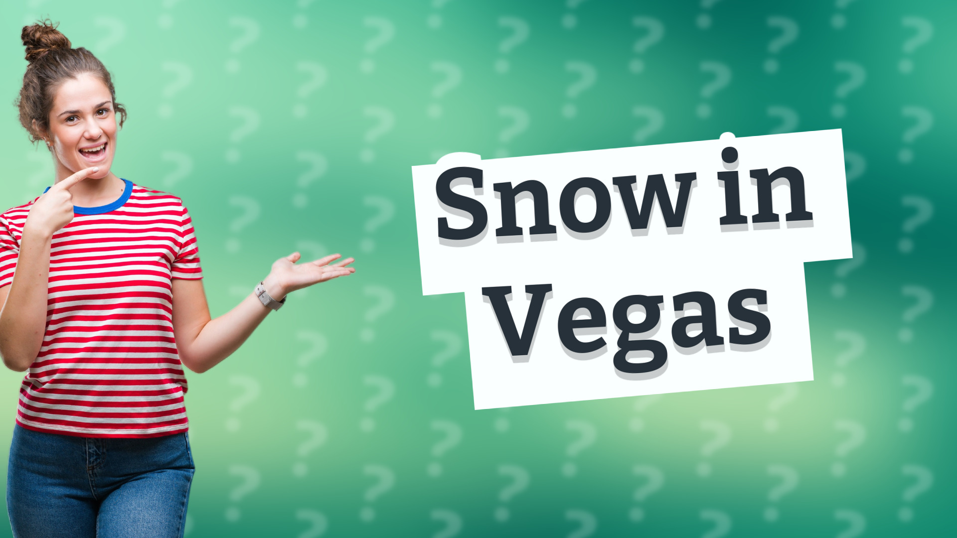 Snow in Vegas